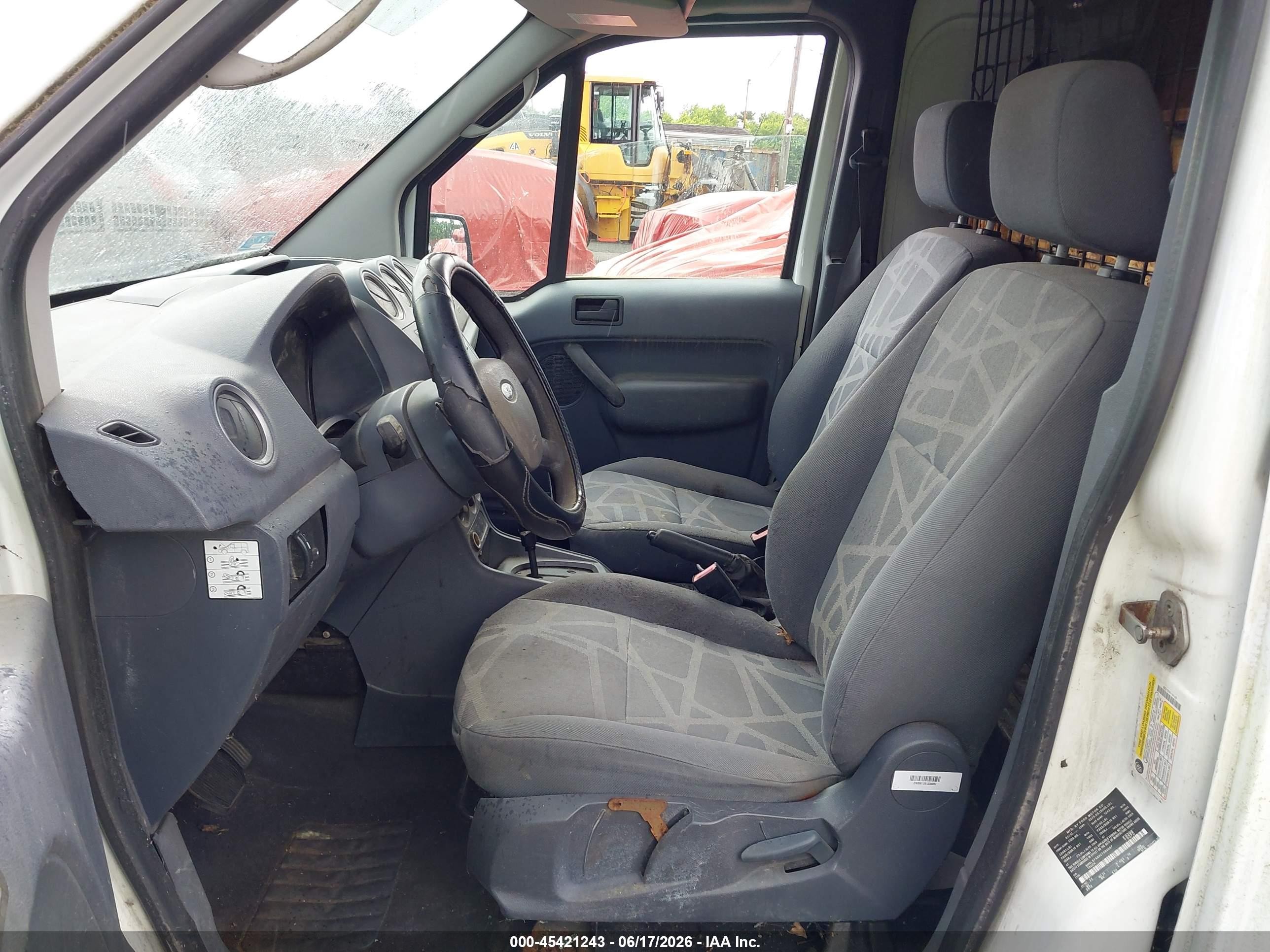 2012 Ford Transit Connect Xl White vin: NM0LS7ANXCT094057