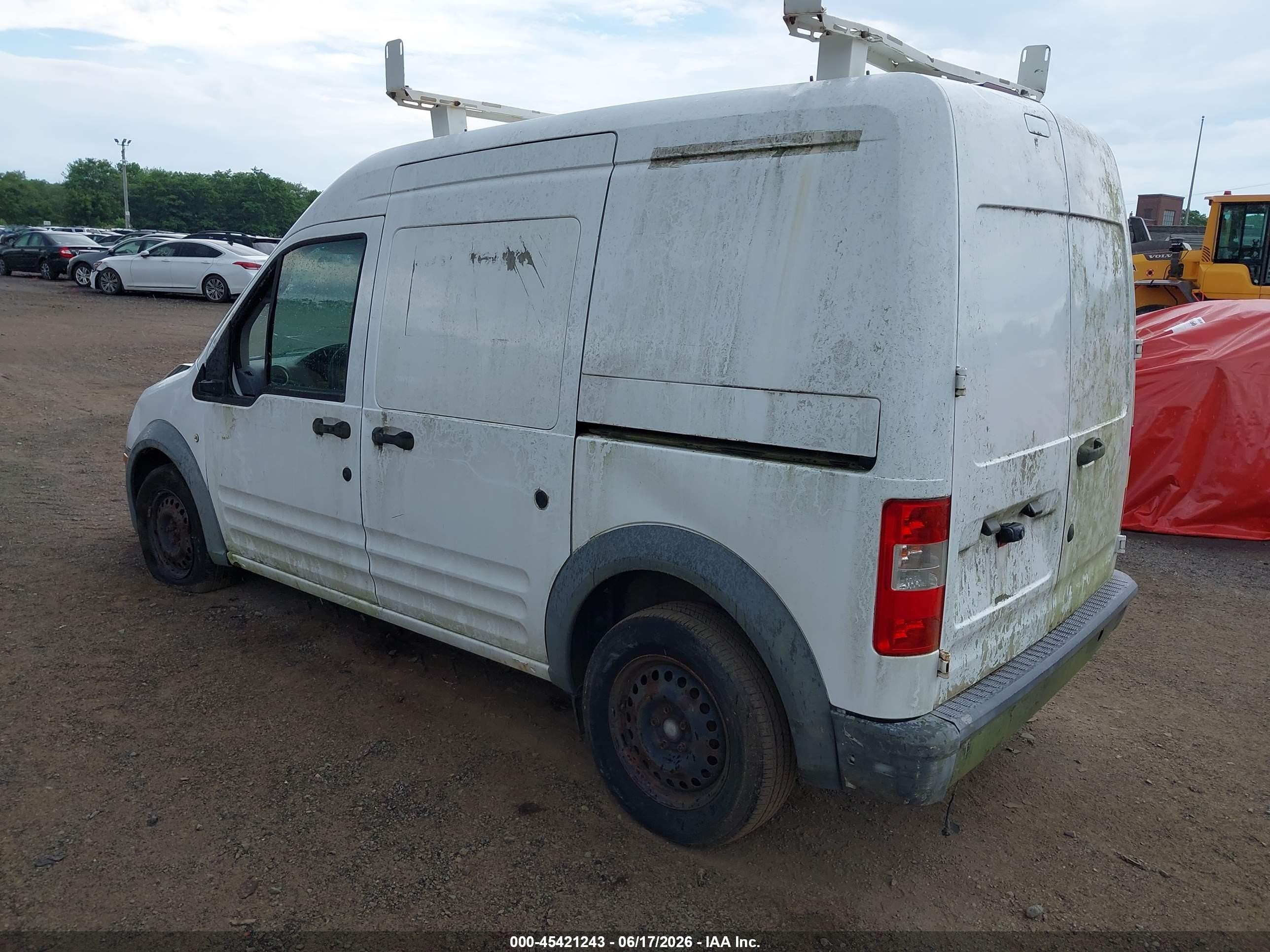 2012 Ford Transit Connect Xl White vin: NM0LS7ANXCT094057