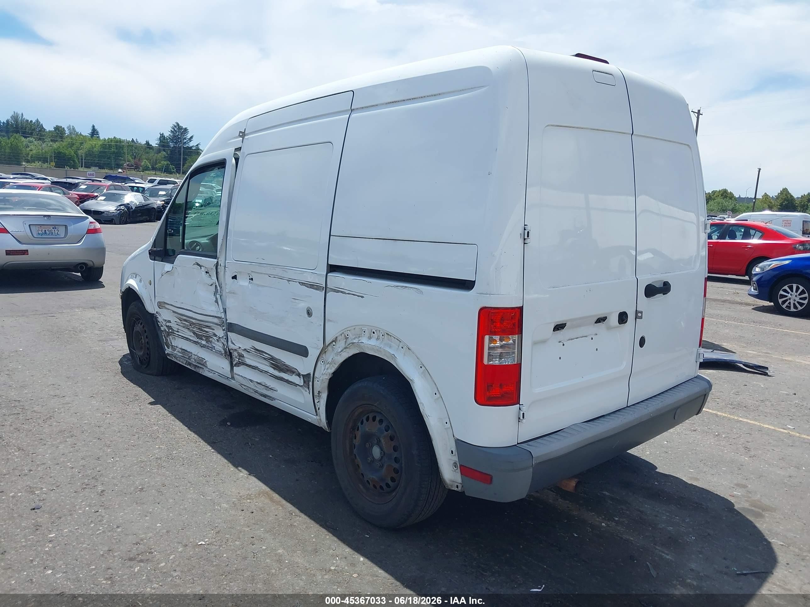 2013 Ford Transit Connect Xl White vin: NM0LS7ANXDT127883
