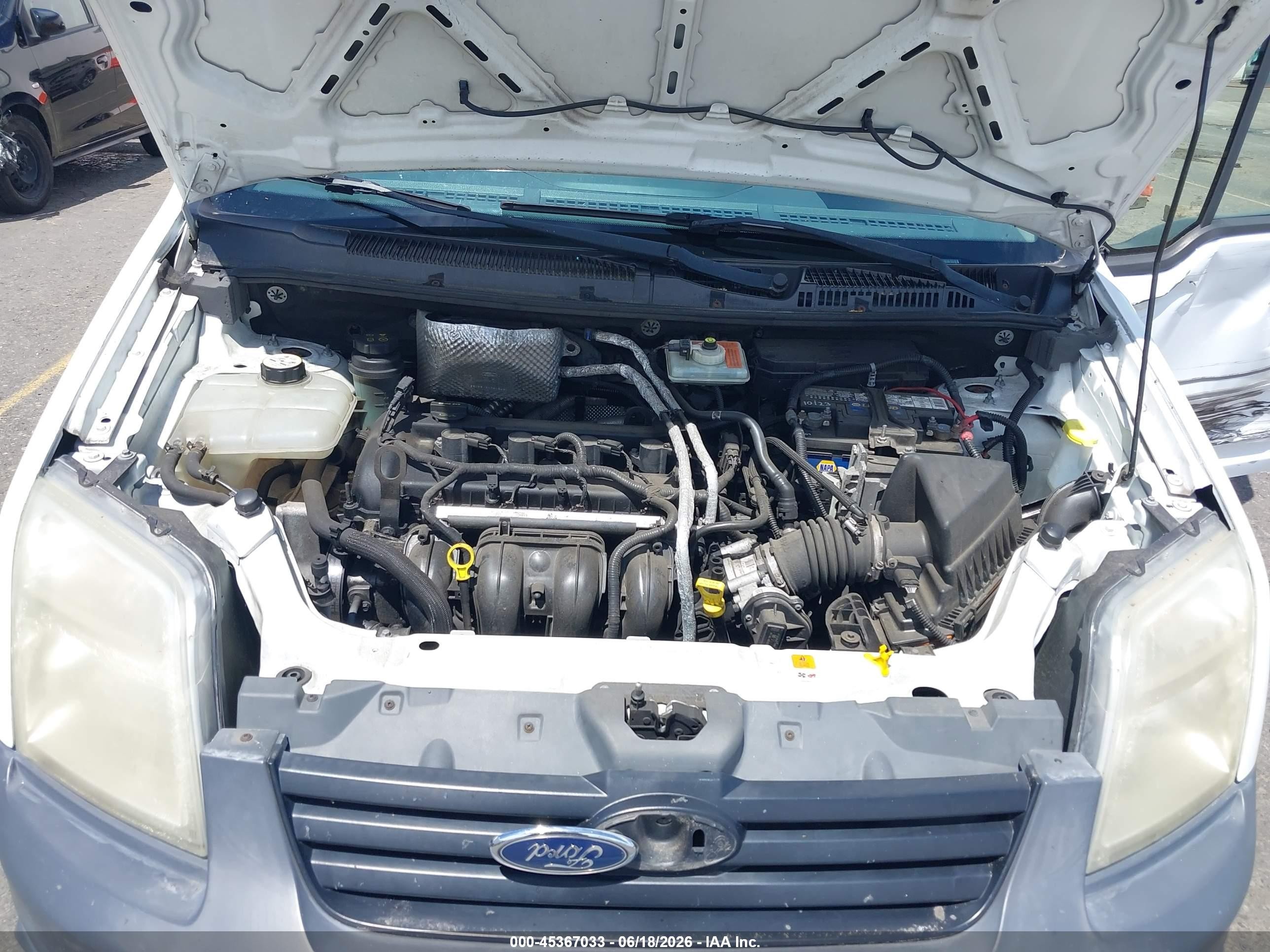 2013 Ford Transit Connect Xl White vin: NM0LS7ANXDT127883
