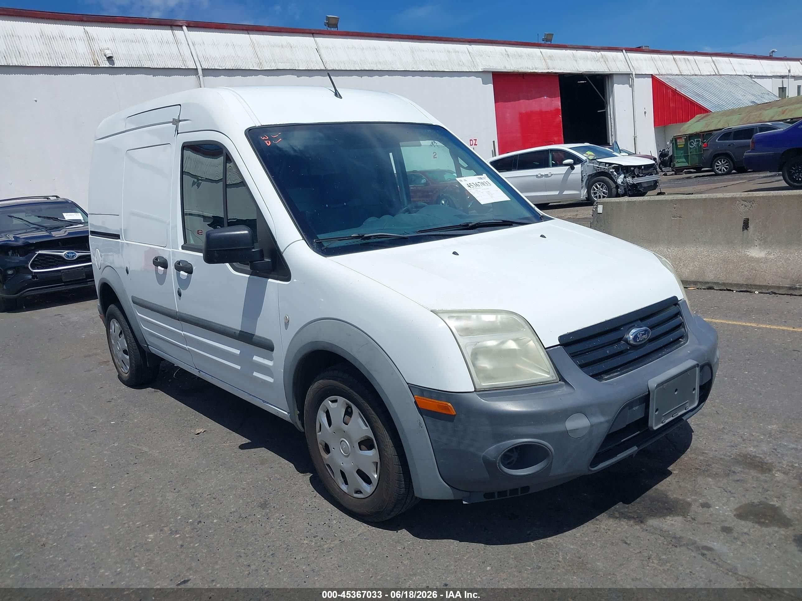 2013 Ford Transit Connect Xl White vin: NM0LS7ANXDT127883