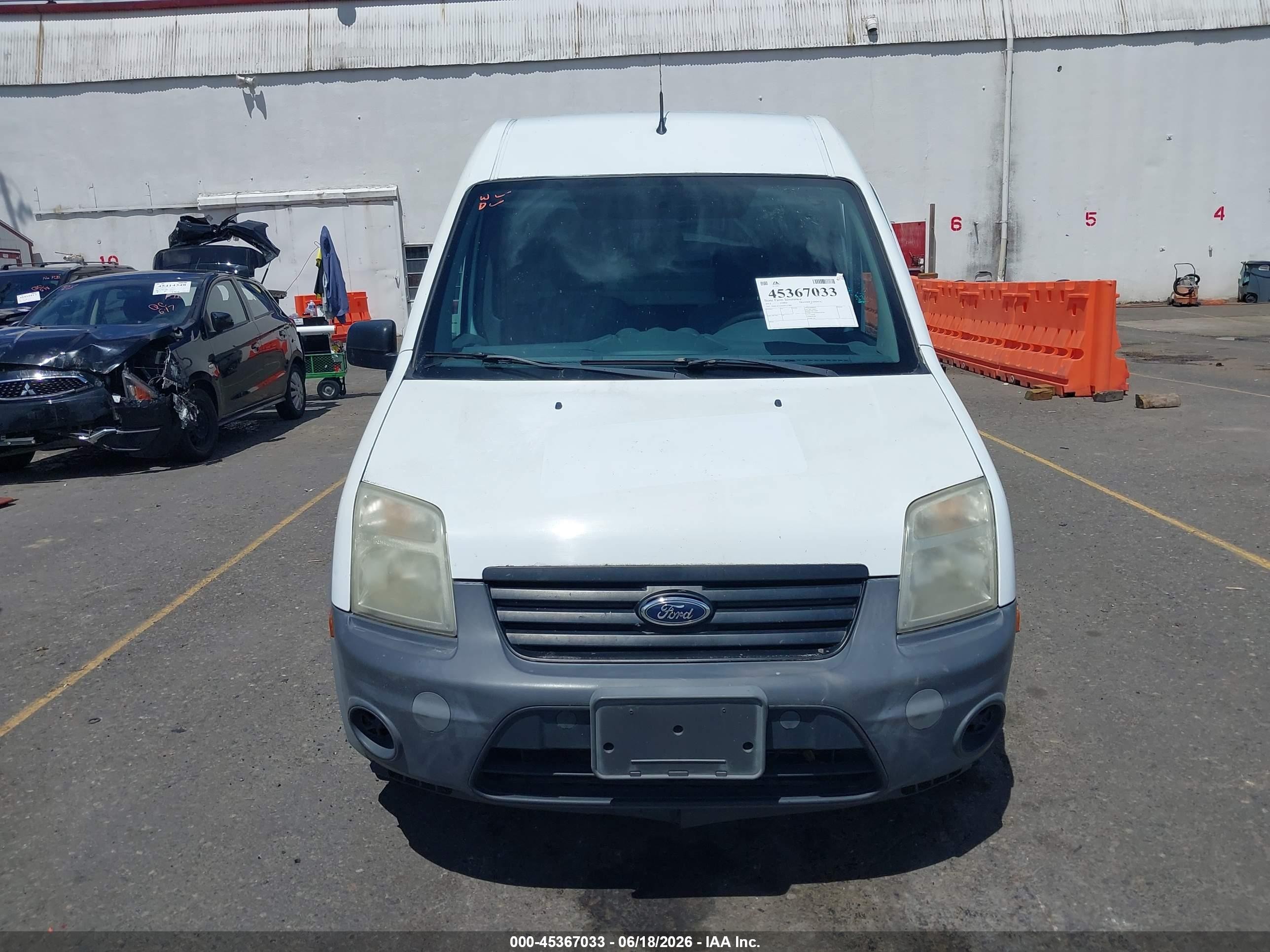 2013 Ford Transit Connect Xl White vin: NM0LS7ANXDT127883