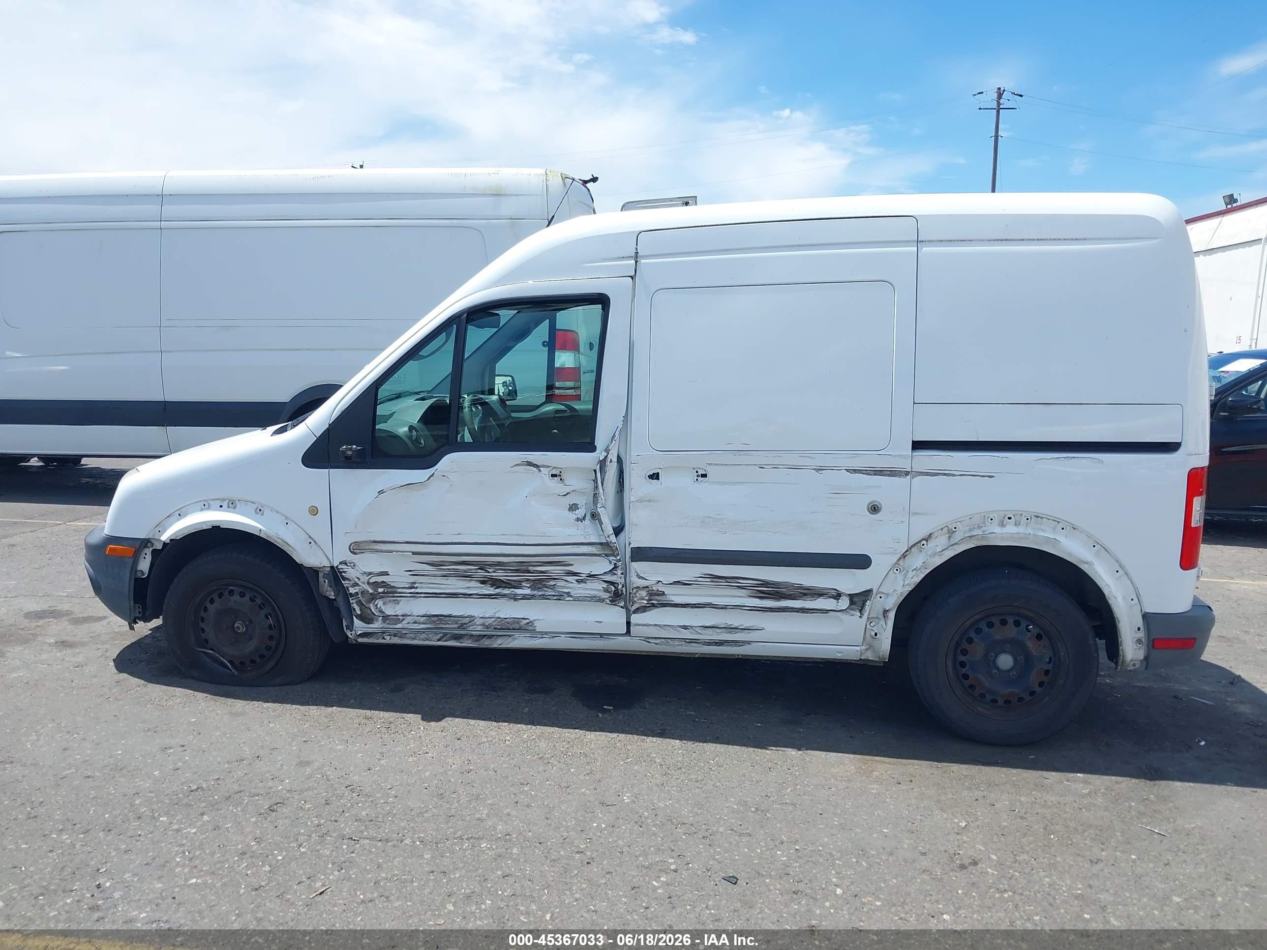 2013 Ford Transit Connect Xl White vin: NM0LS7ANXDT127883