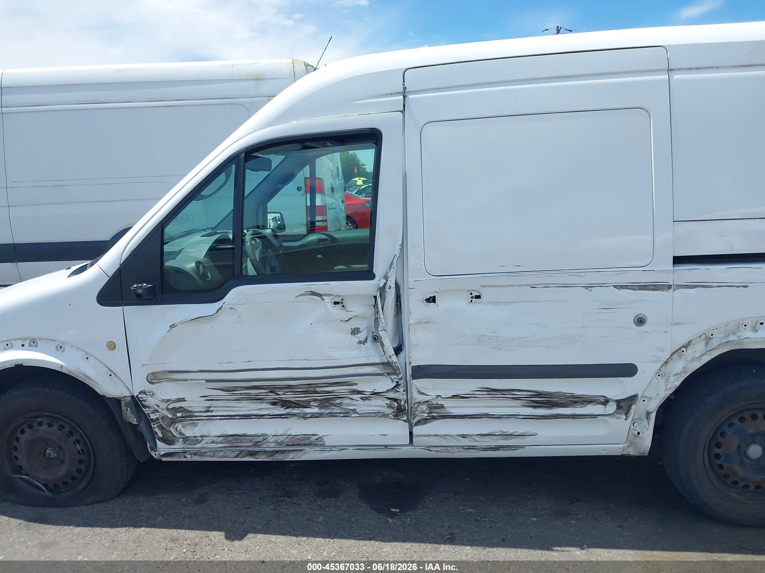 2013 Ford Transit Connect Xl White vin: NM0LS7ANXDT127883