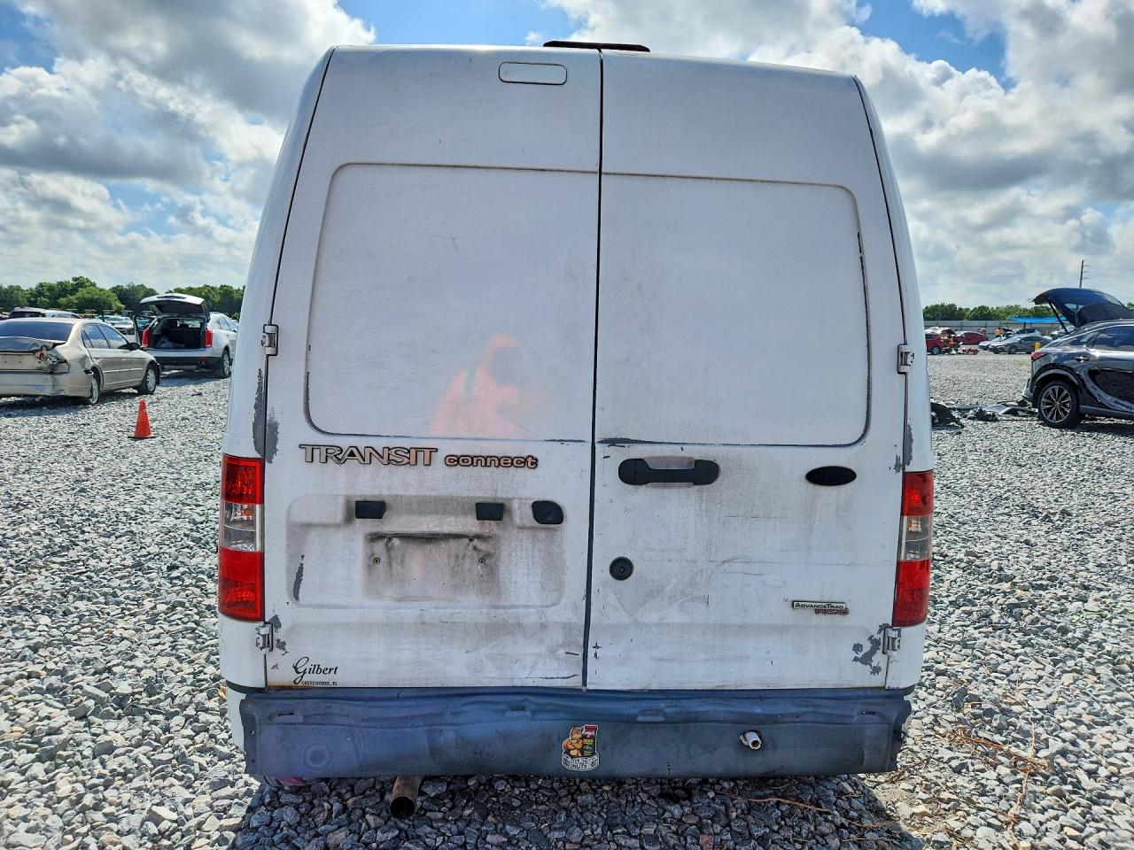 2013 Ford Transit Connect Xl White vin: NM0LS7ANXDT153187