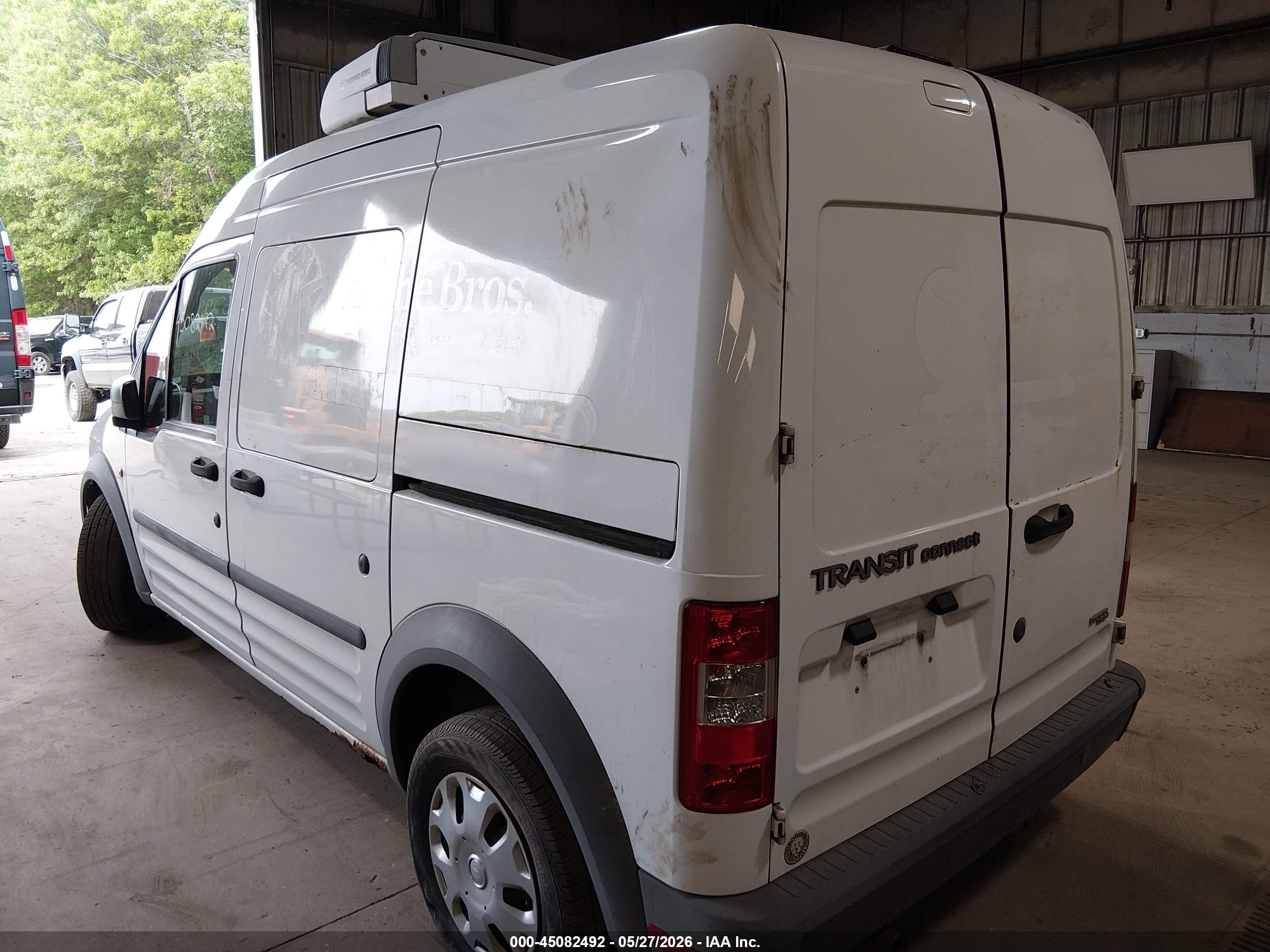 2013 Ford Transit Connect Xl White vin: NM0LS7ANXDT153514