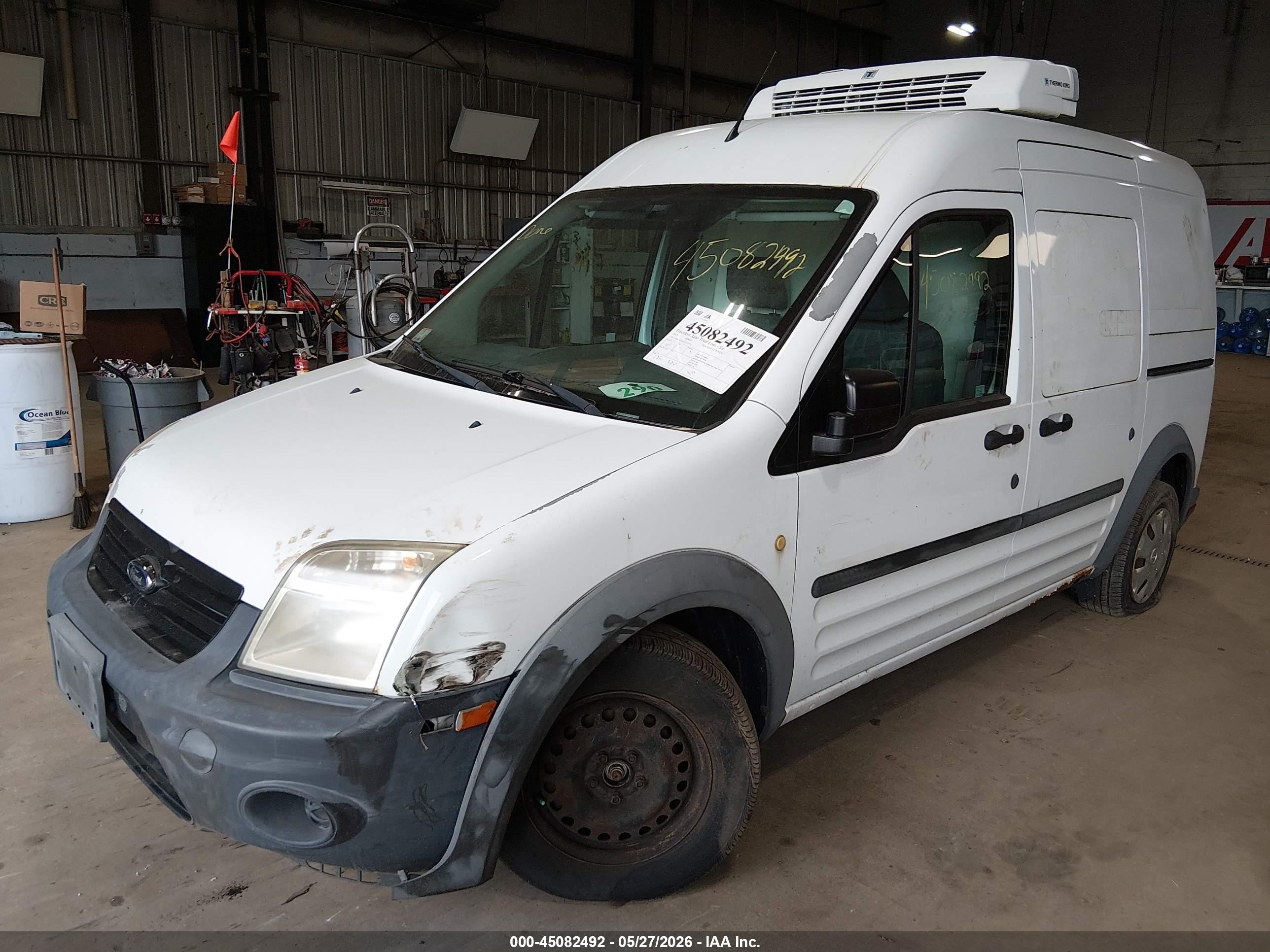 2013 Ford Transit Connect Xl White vin: NM0LS7ANXDT153514