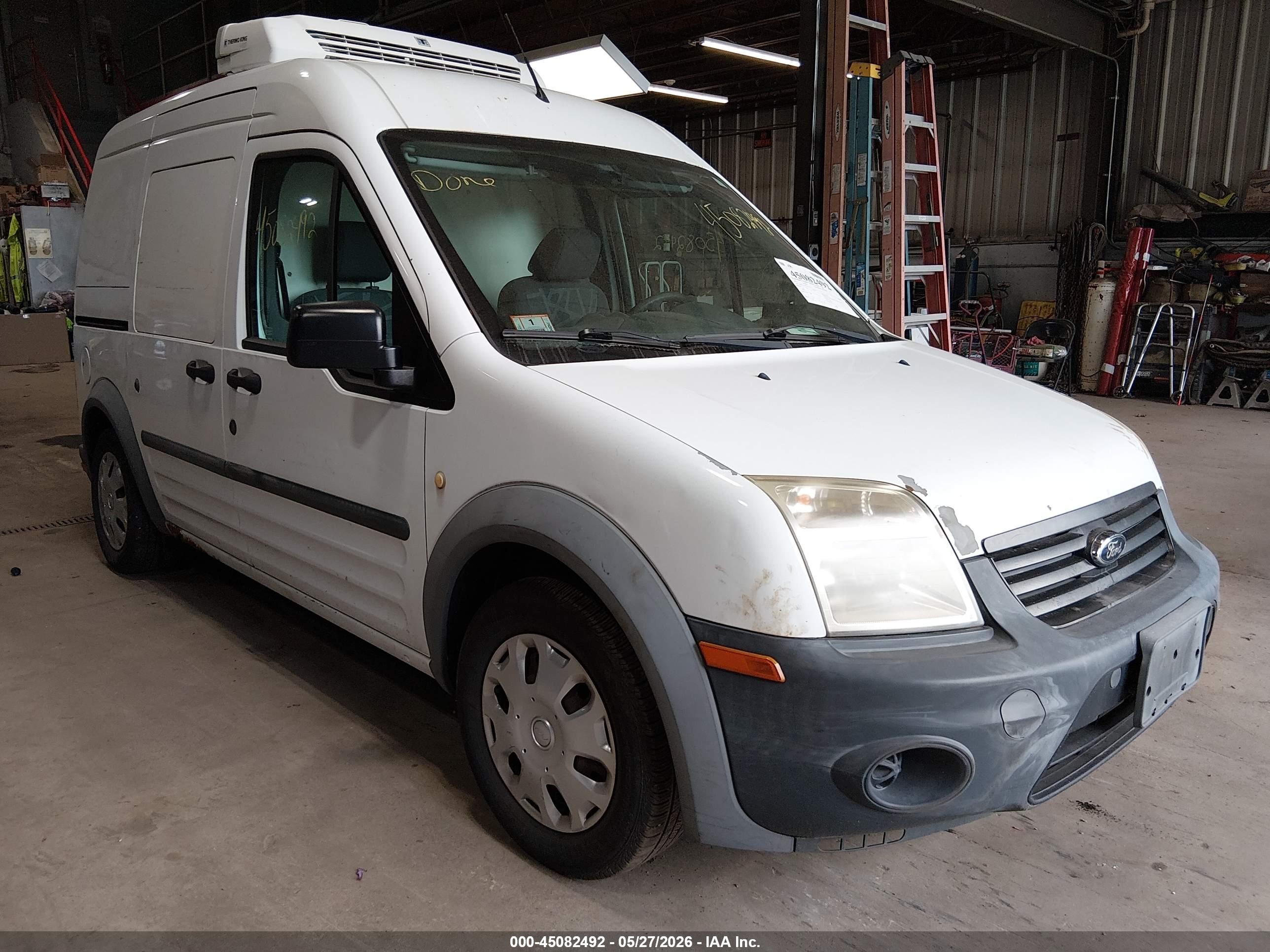2013 Ford Transit Connect Xl White vin: NM0LS7ANXDT153514