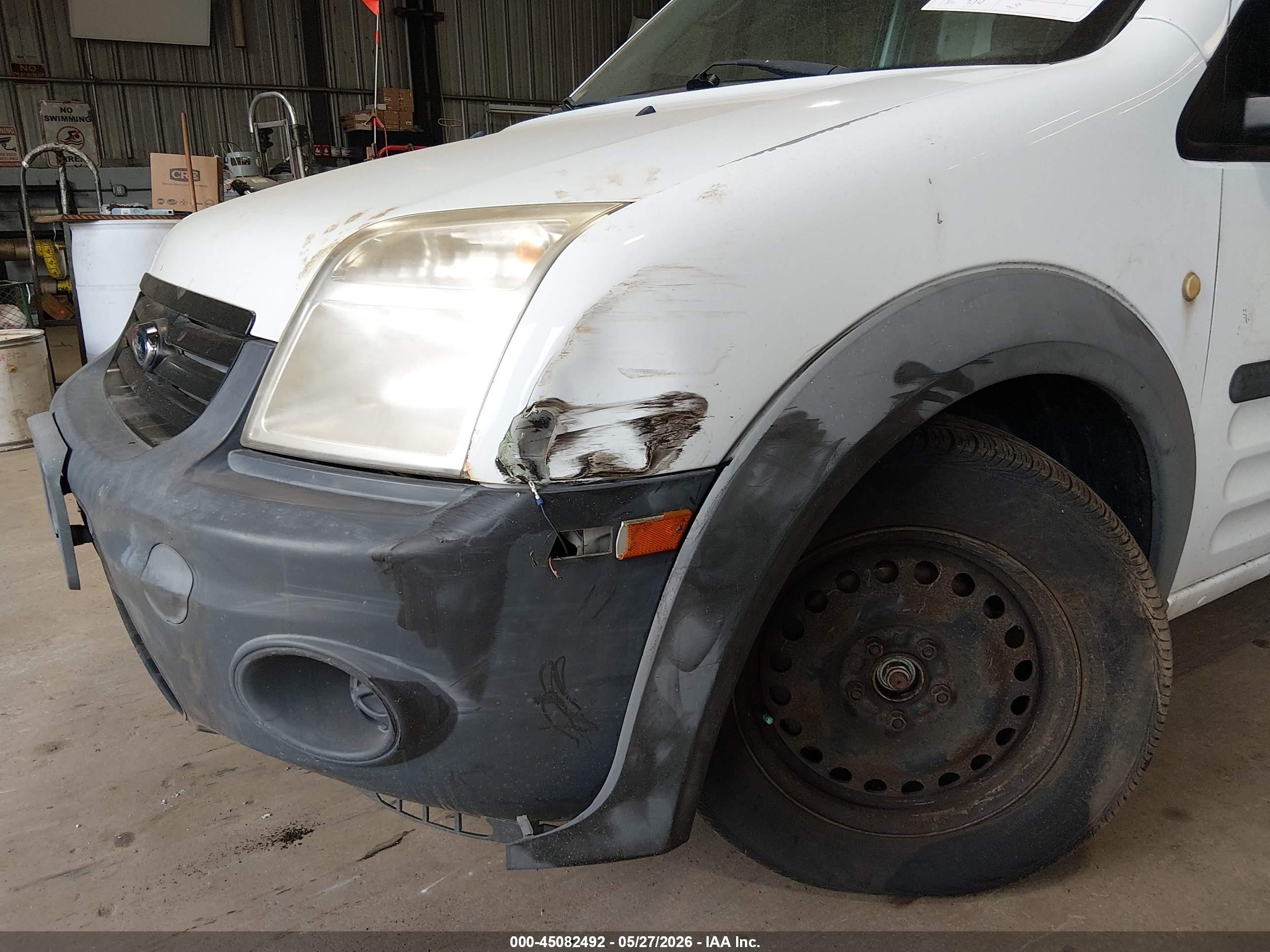 2013 Ford Transit Connect Xl White vin: NM0LS7ANXDT153514