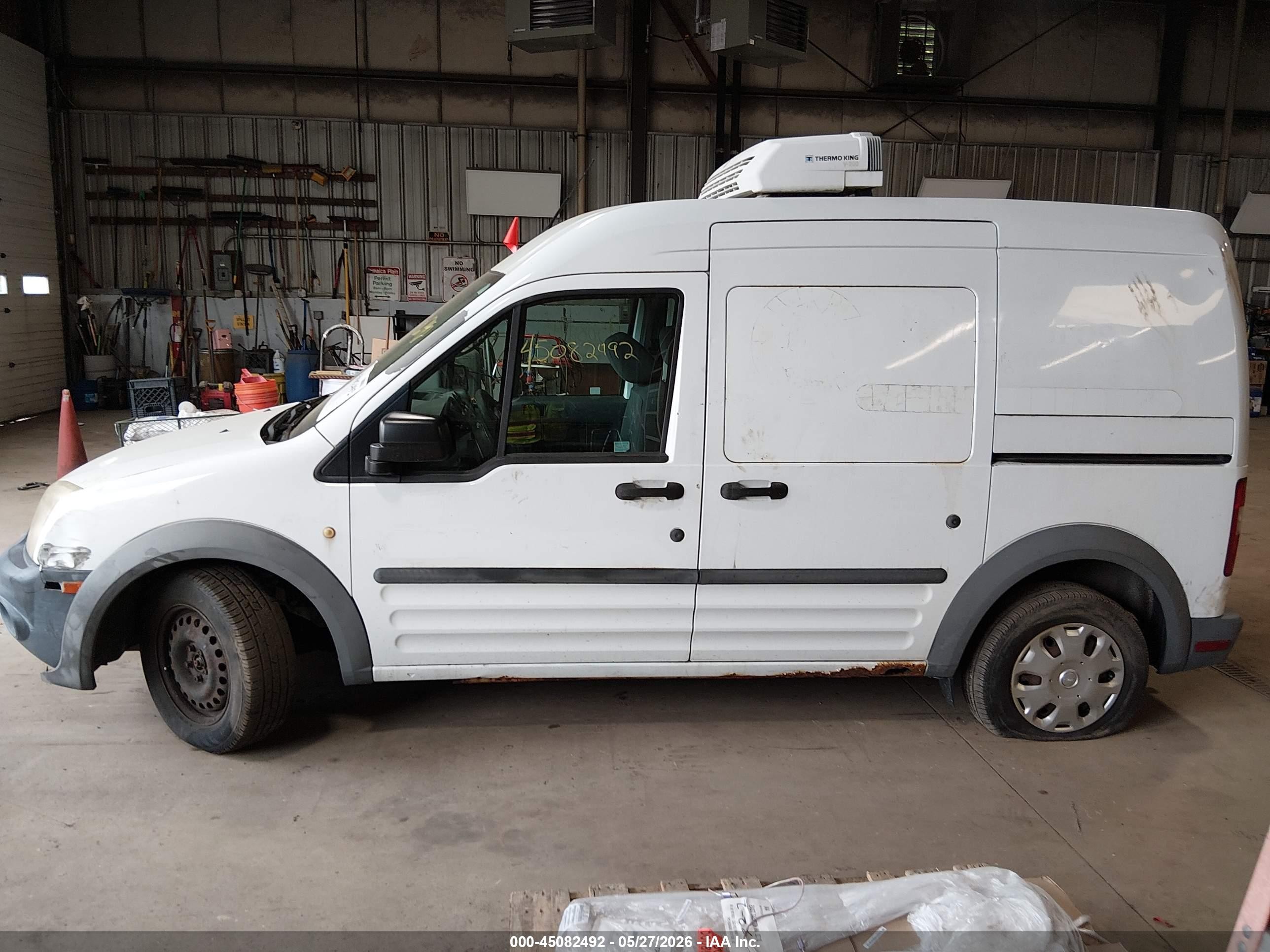 2013 Ford Transit Connect Xl White vin: NM0LS7ANXDT153514