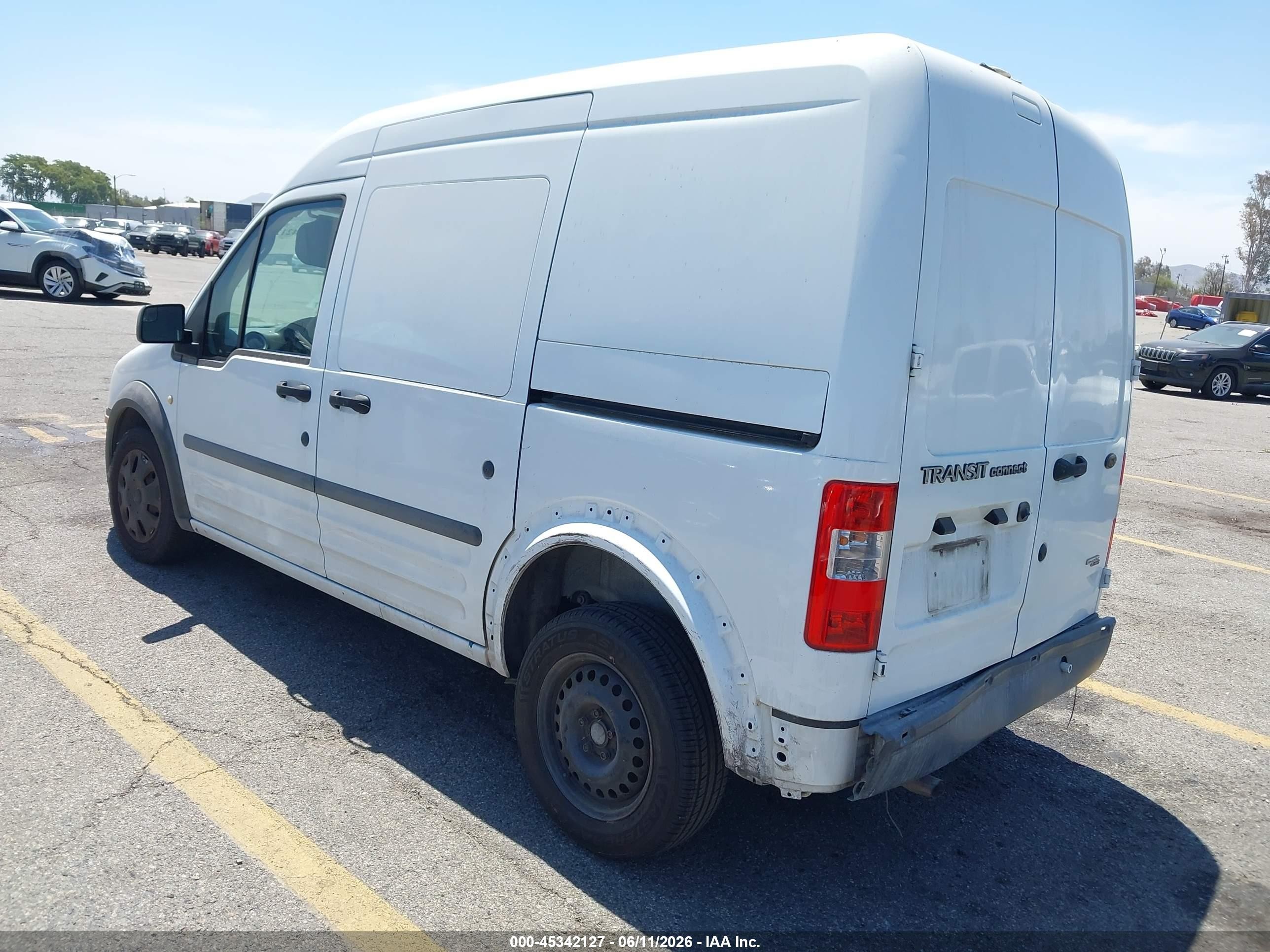 2013 Ford Transit Connect Xl White vin: NM0LS7ANXDT155456