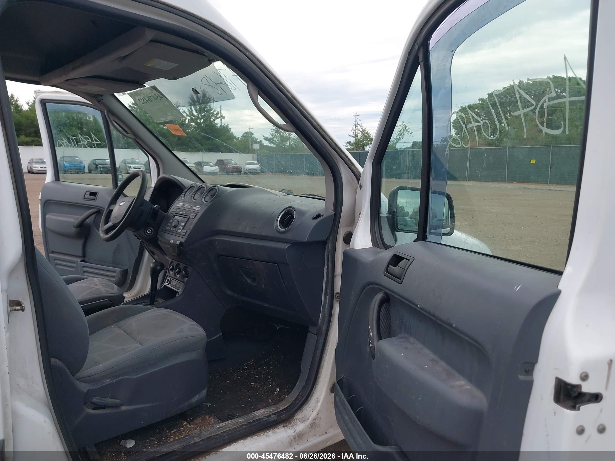 2010 Ford Transit Connect Xlt White vin: NM0LS7BN0AT040343