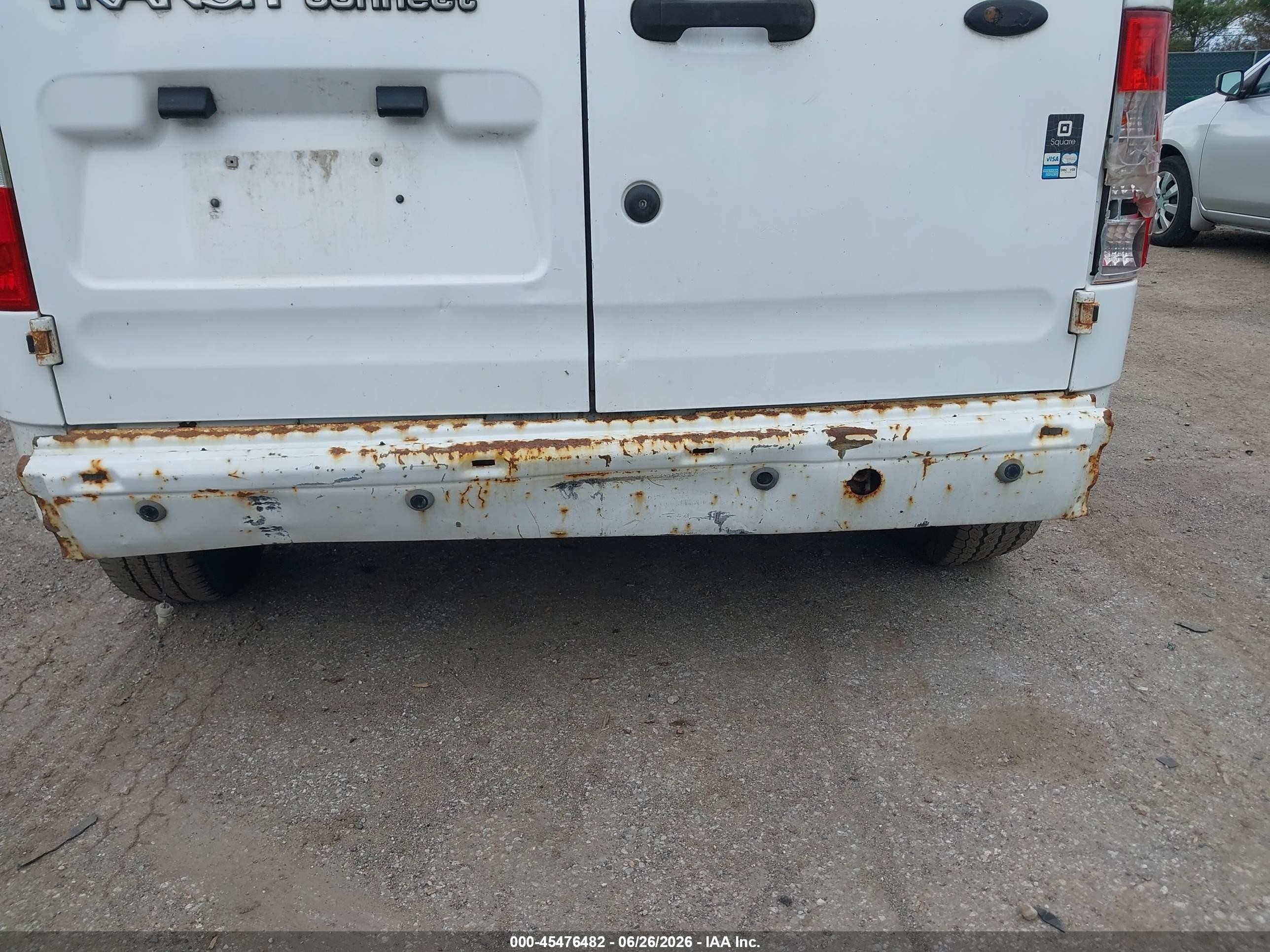 2010 Ford Transit Connect Xlt White vin: NM0LS7BN0AT040343