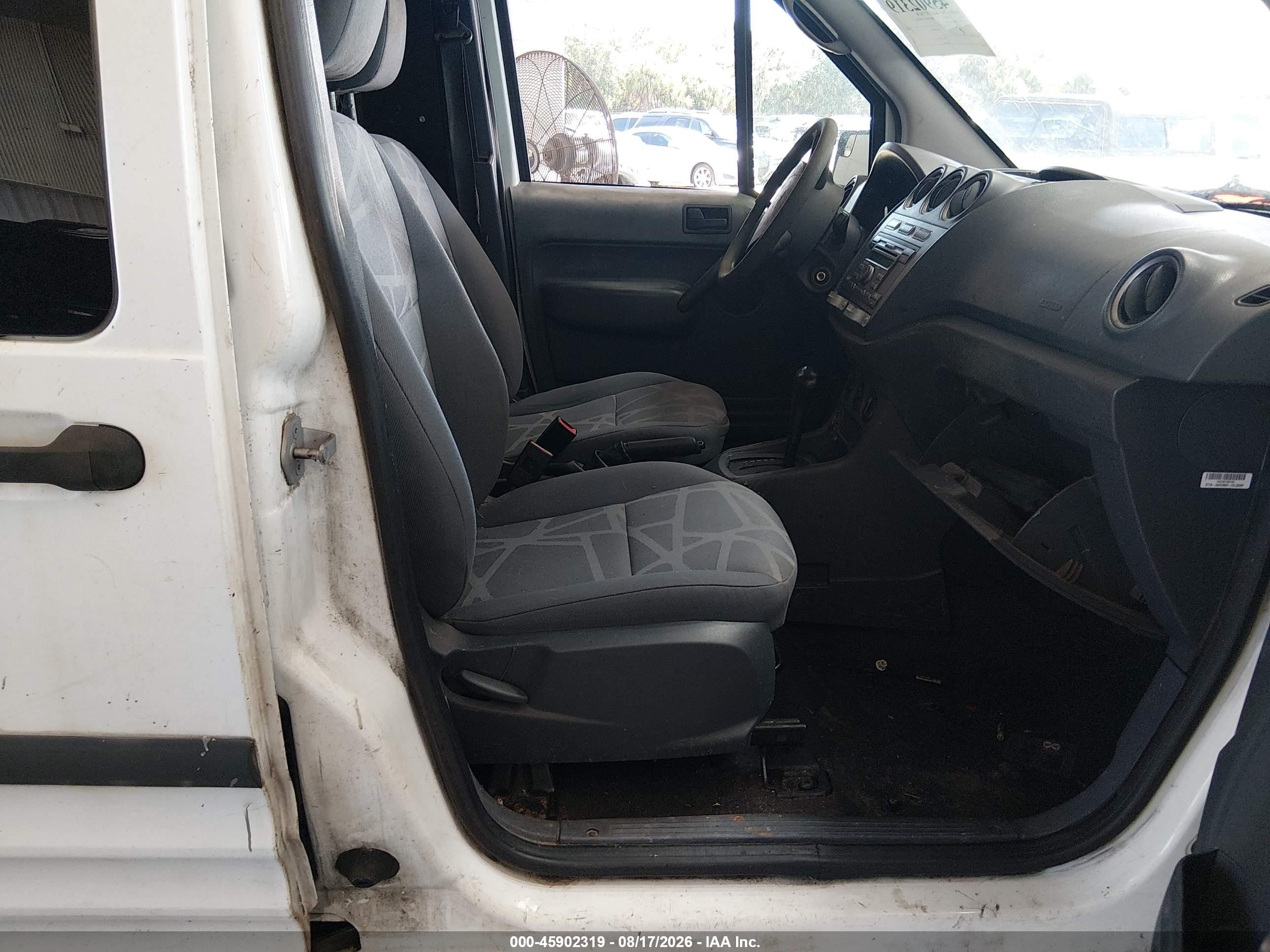 2011 Ford Transit Connect Xlt White vin: NM0LS7BN0BT043325