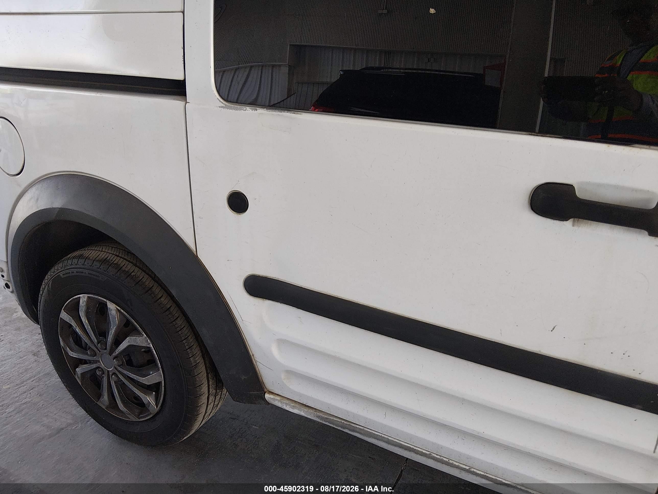 2011 Ford Transit Connect Xlt White vin: NM0LS7BN0BT043325
