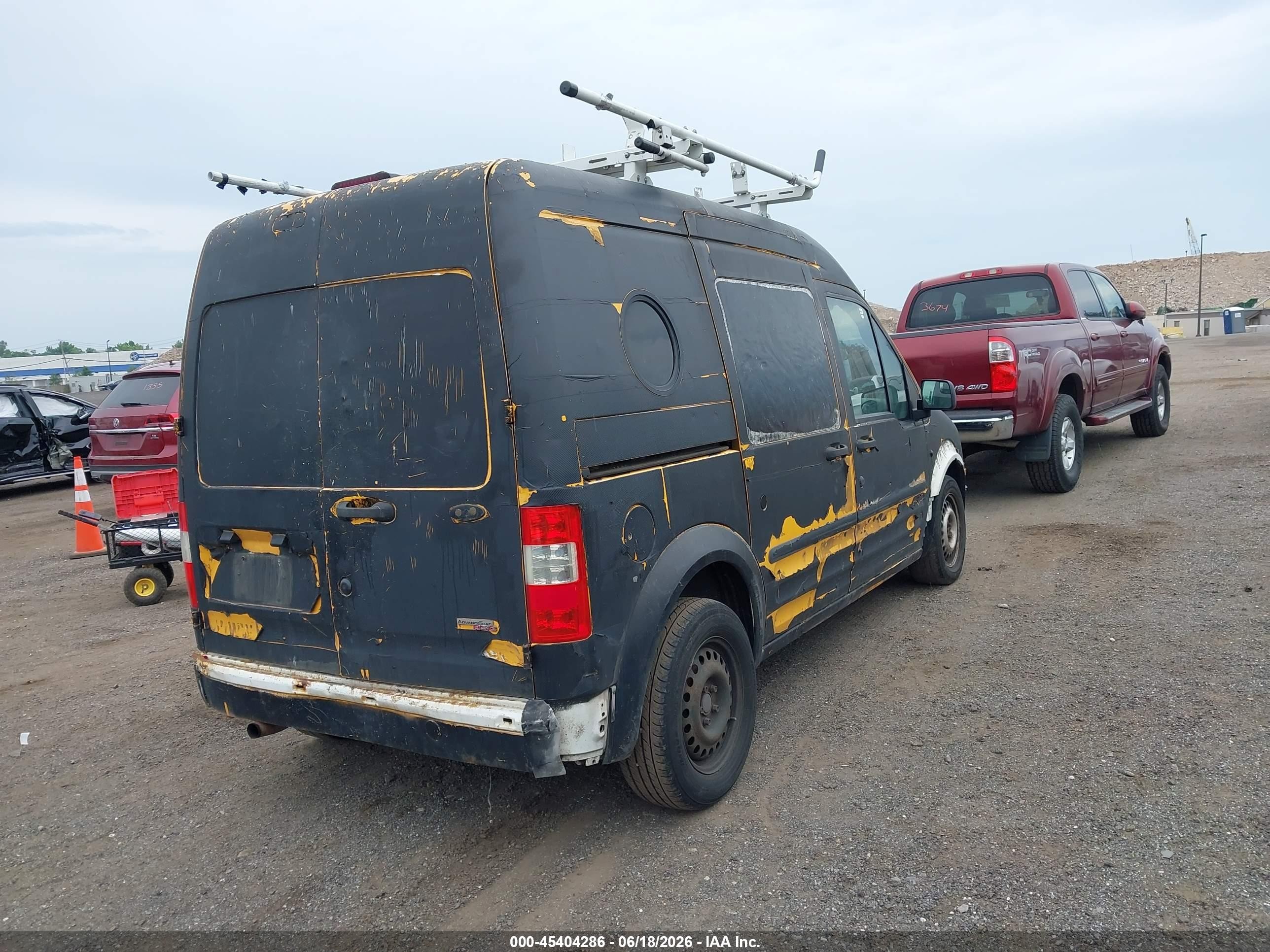 2012 Ford Transit Connect Xlt Yellow vin: NM0LS7BN0CT118882