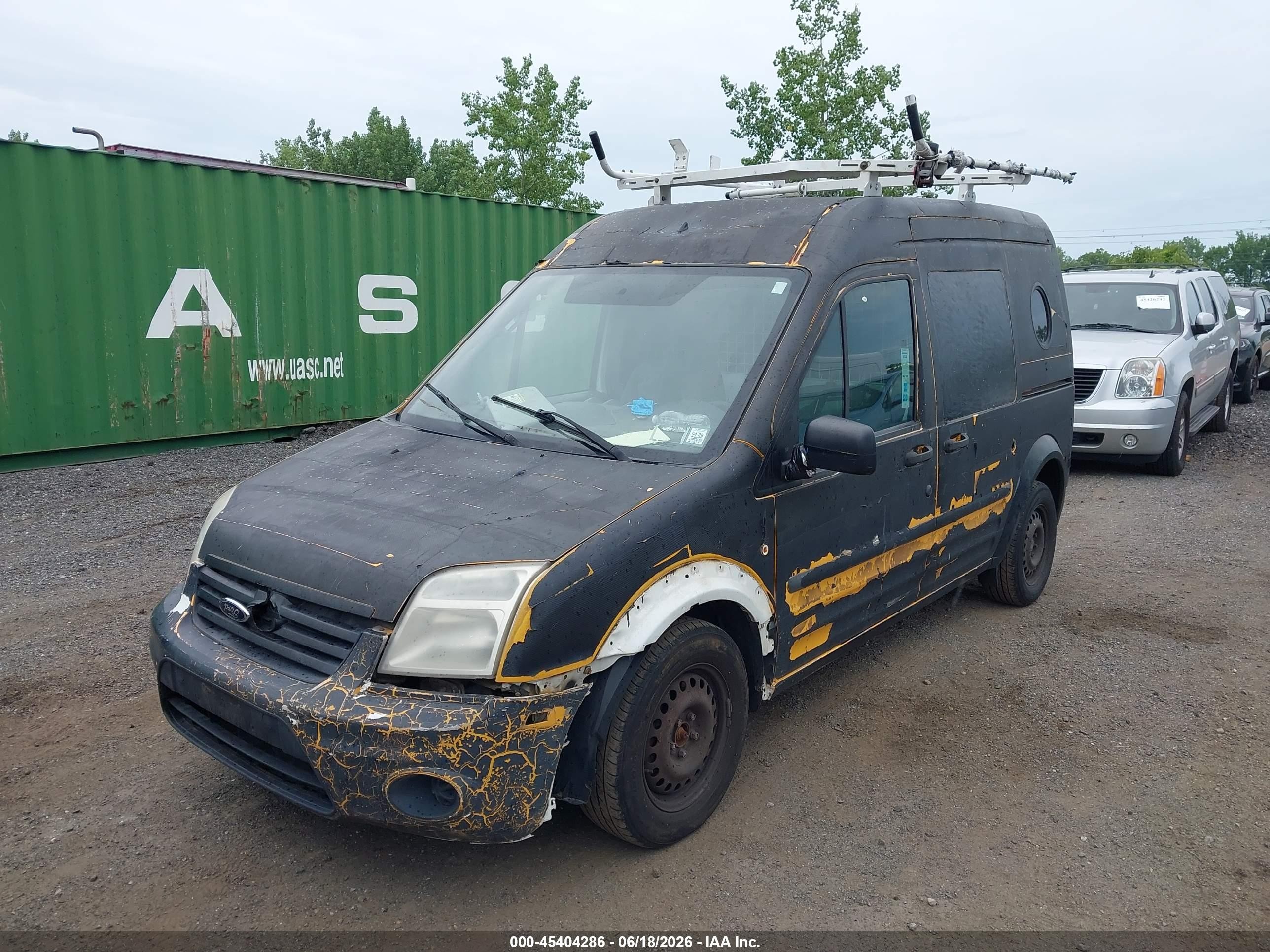 2012 Ford Transit Connect Xlt Yellow vin: NM0LS7BN0CT118882