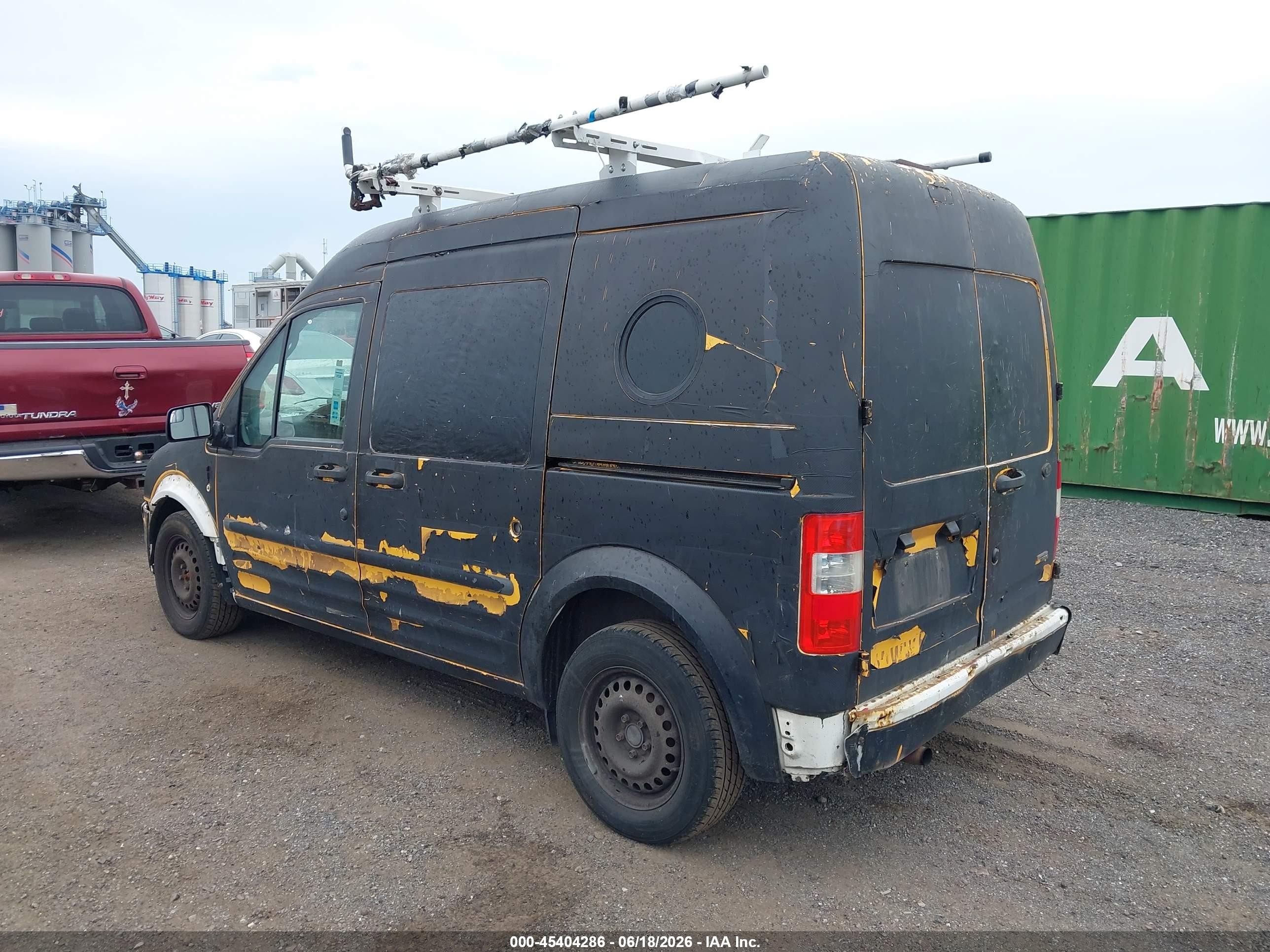 2012 Ford Transit Connect Xlt Yellow vin: NM0LS7BN0CT118882