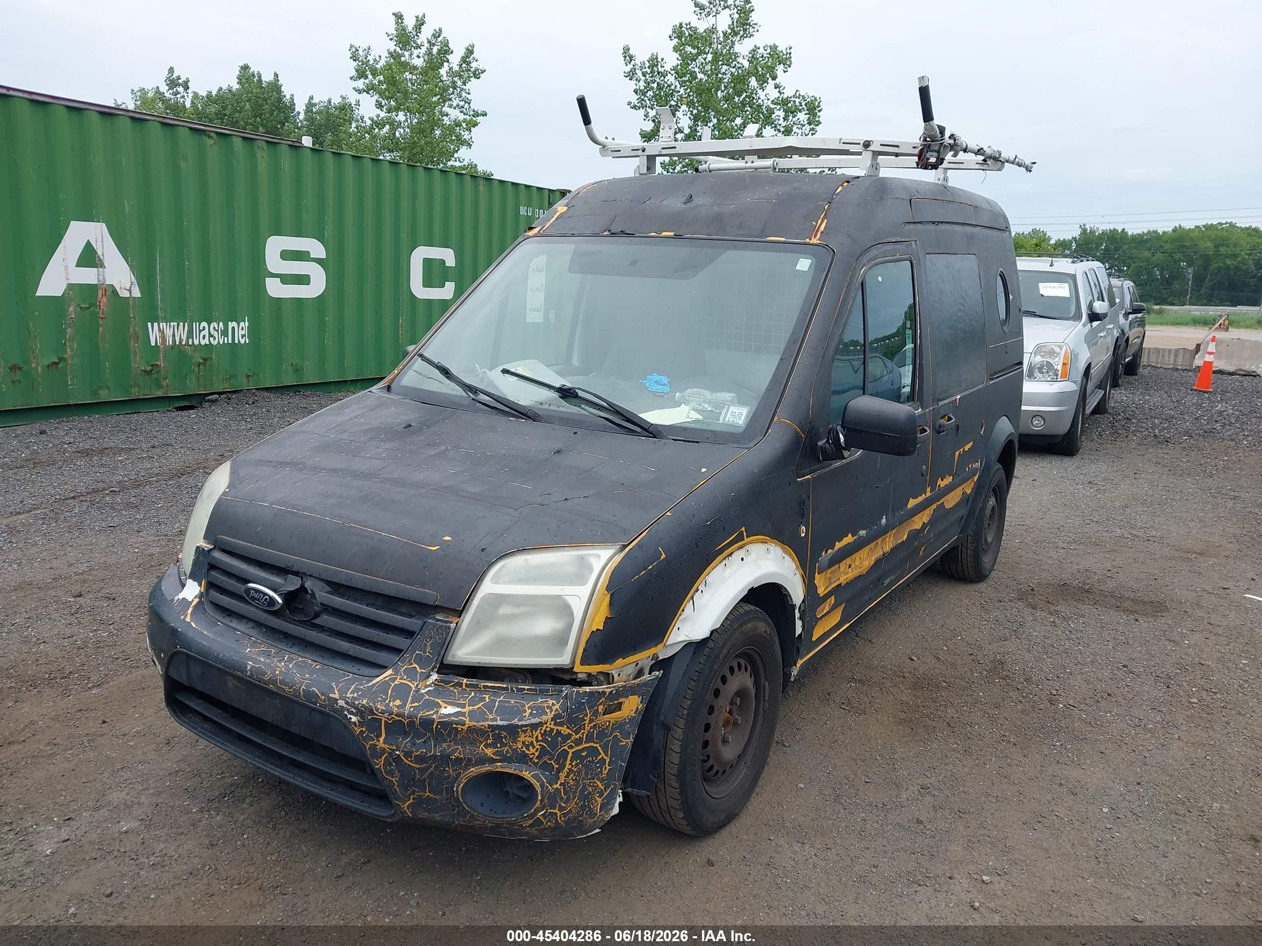 2012 Ford Transit Connect Xlt Yellow vin: NM0LS7BN0CT118882