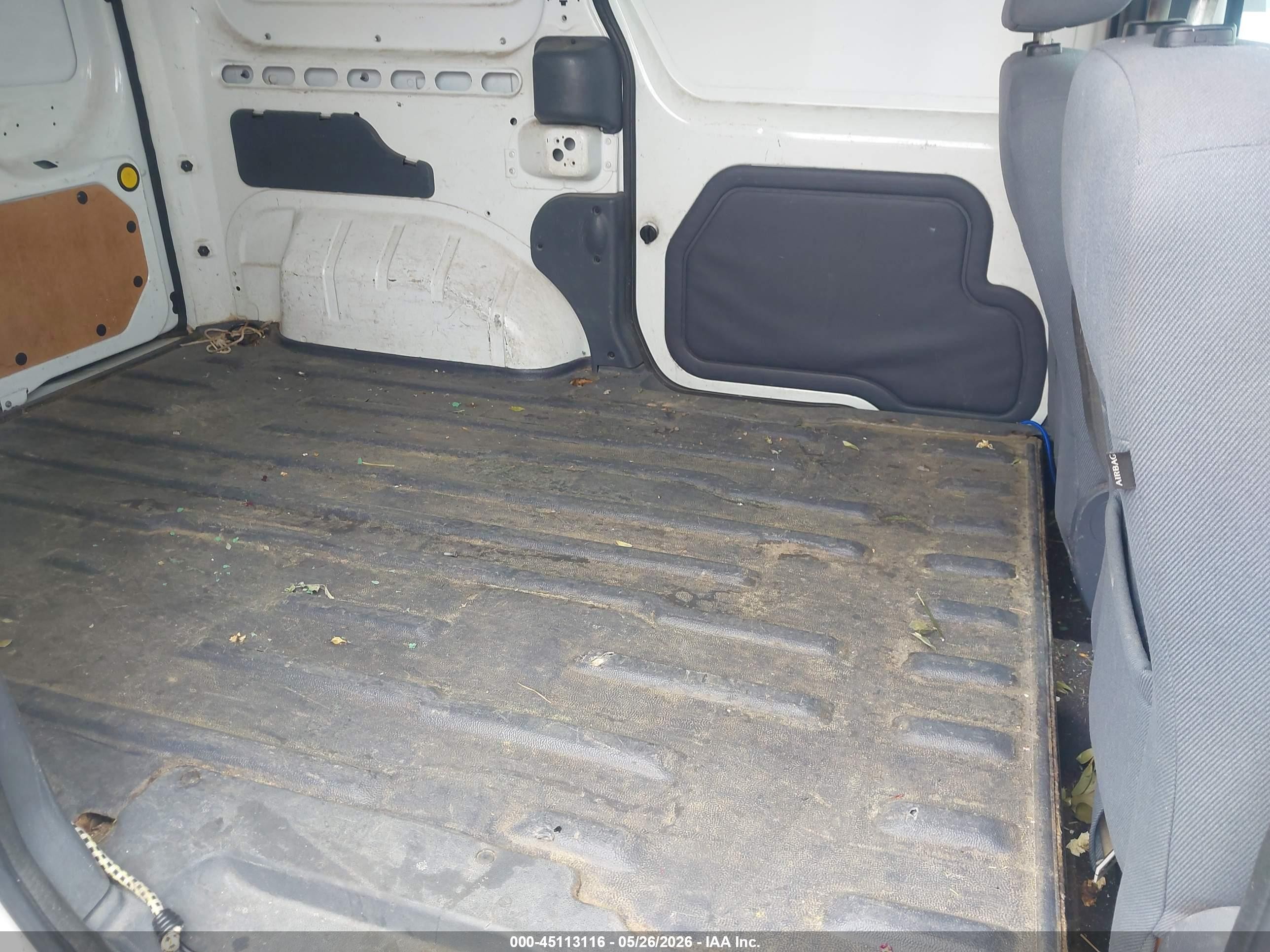 2013 Ford Transit Connect Xlt White vin: NM0LS7BN0DT142617