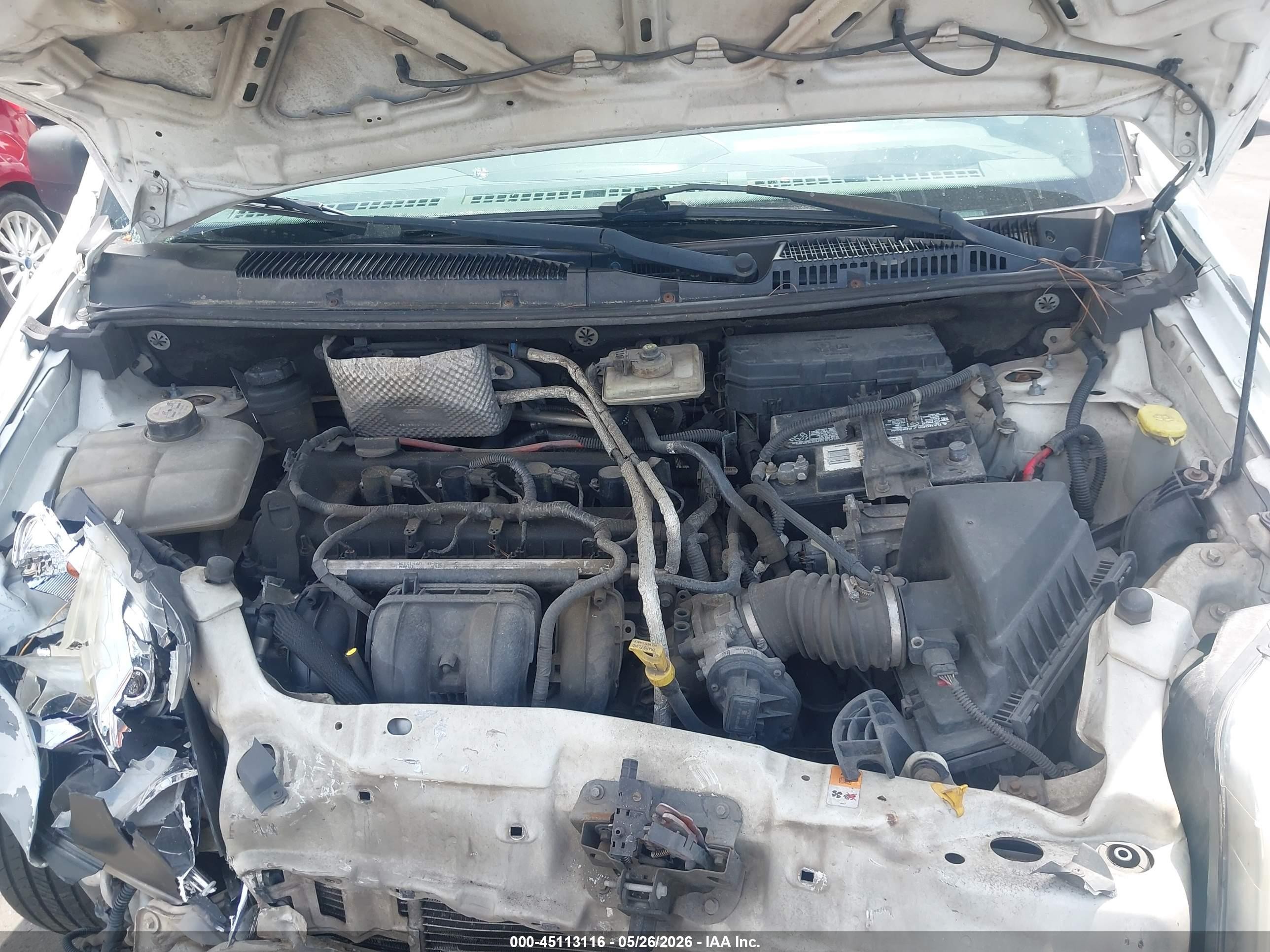 2013 Ford Transit Connect Xlt White vin: NM0LS7BN0DT142617