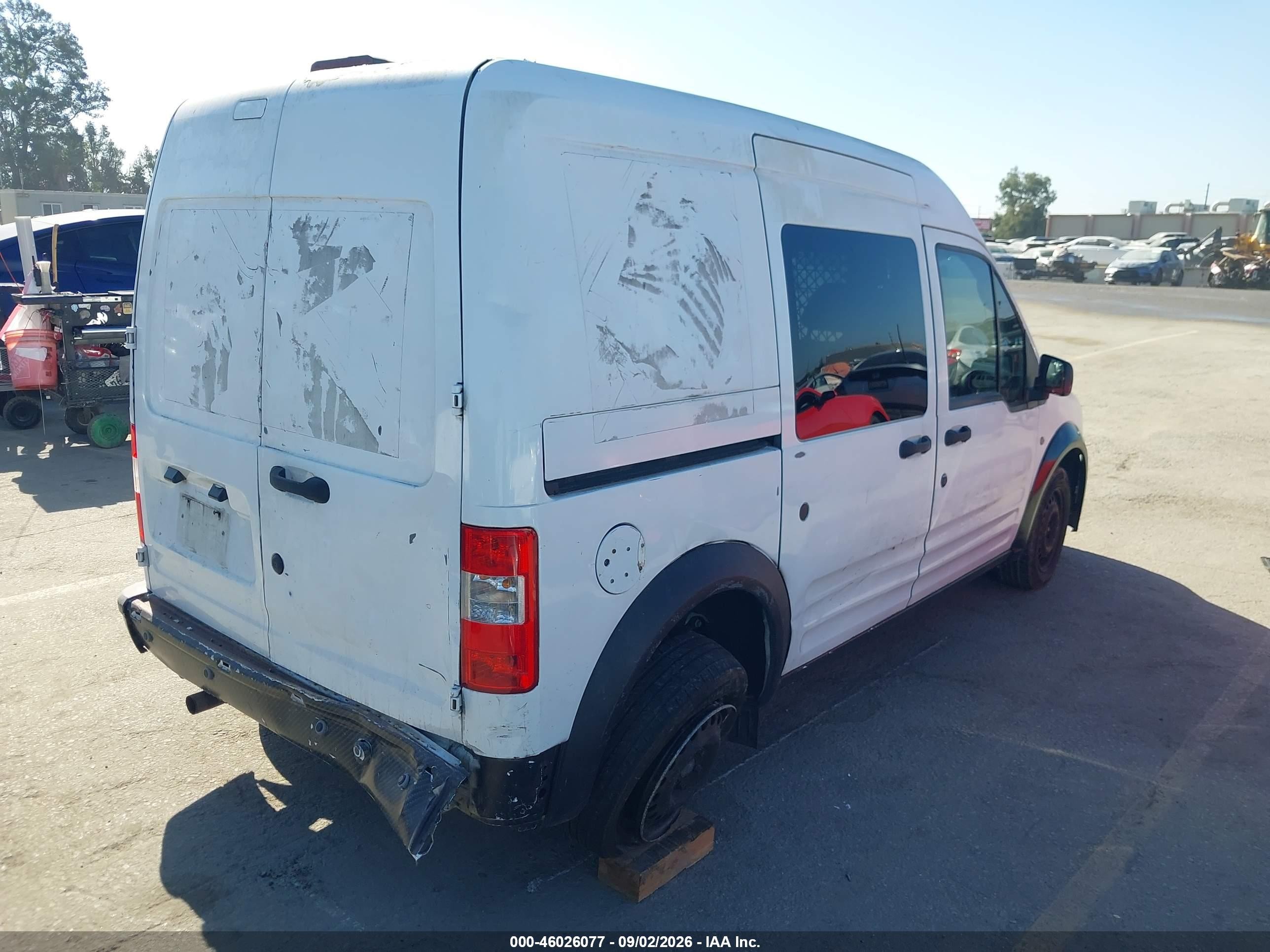 2013 Ford Transit Connect Xlt White vin: NM0LS7BN0DT167212