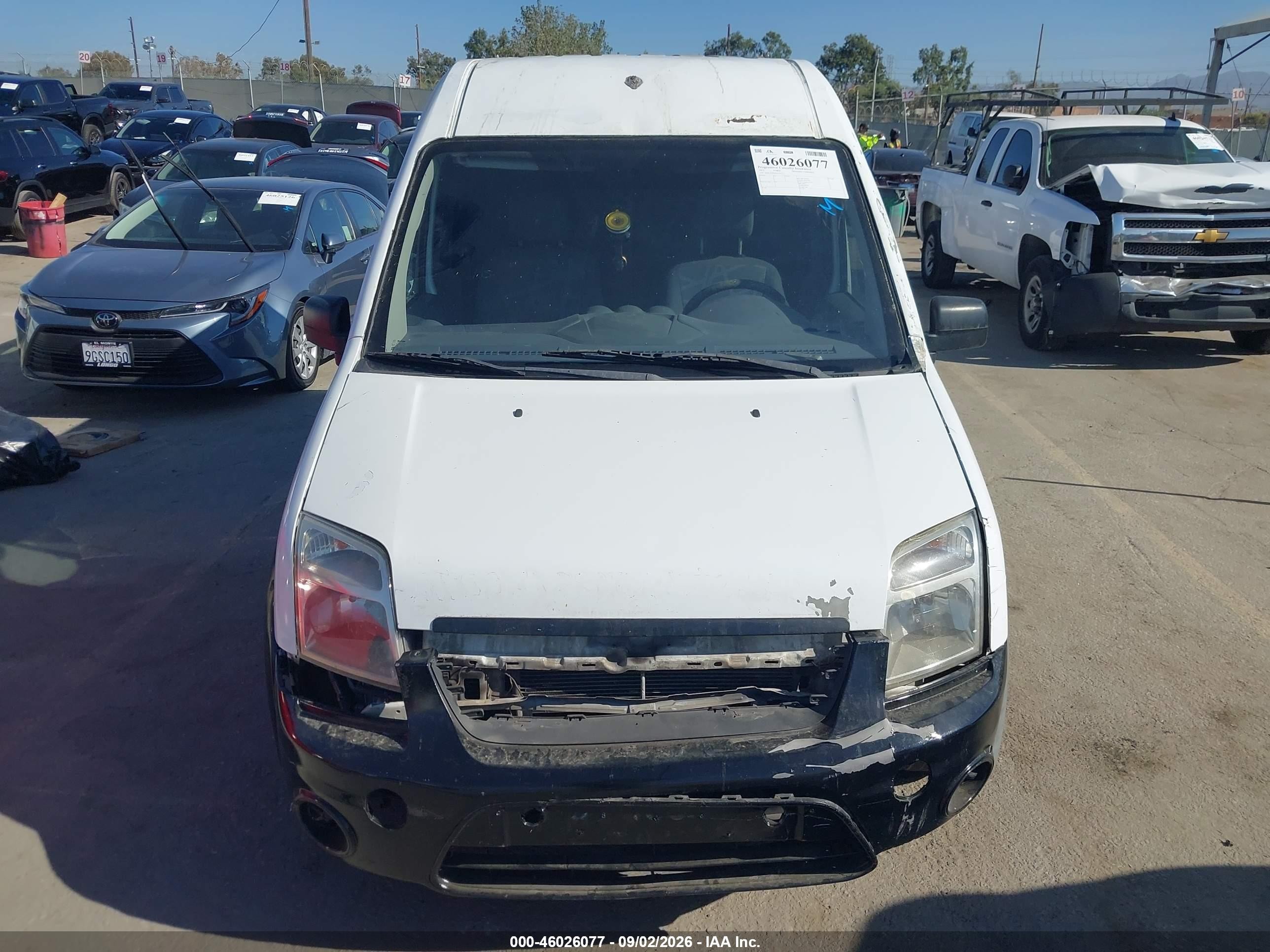 2013 Ford Transit Connect Xlt White vin: NM0LS7BN0DT167212