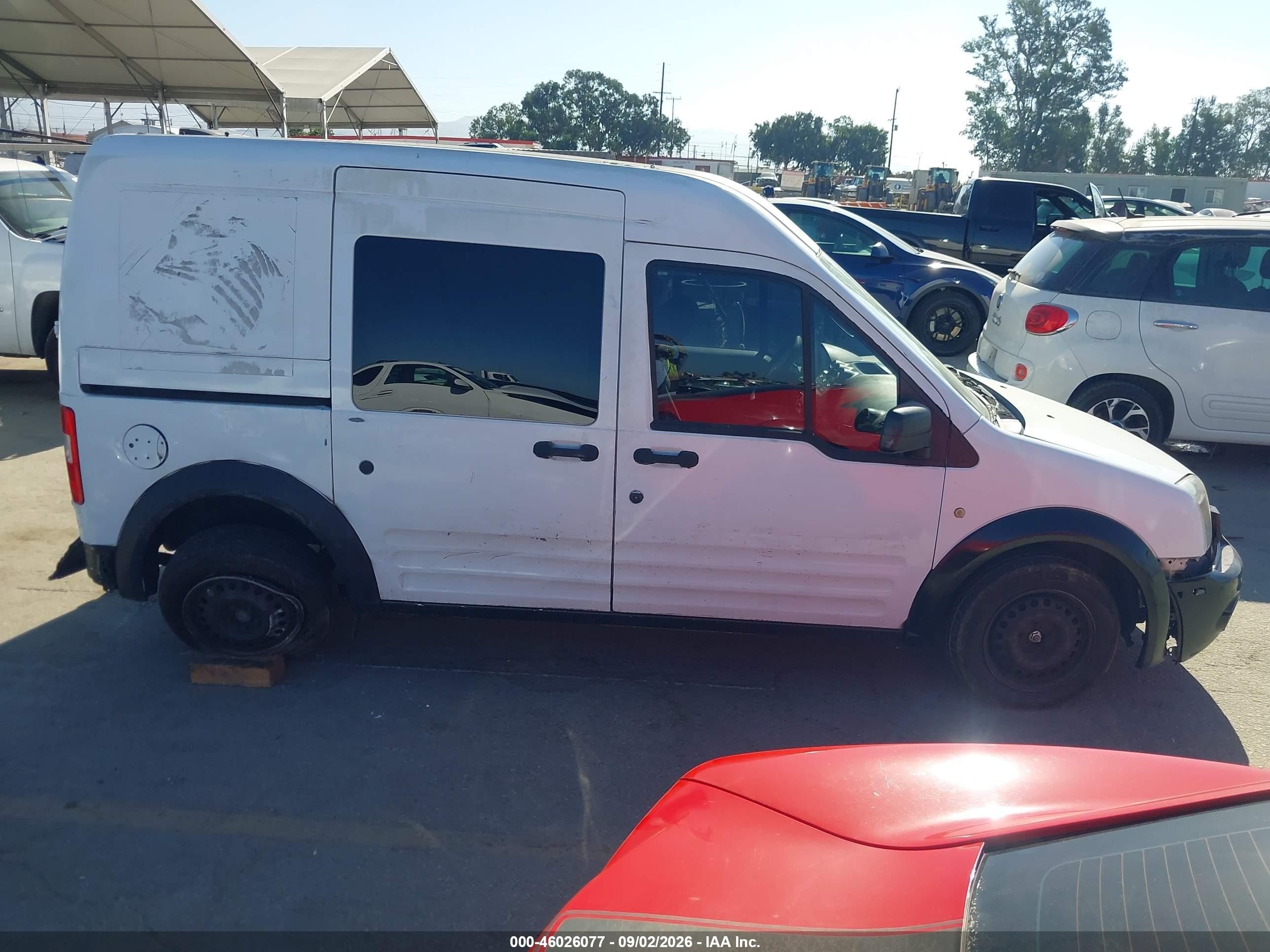 2013 Ford Transit Connect Xlt White vin: NM0LS7BN0DT167212
