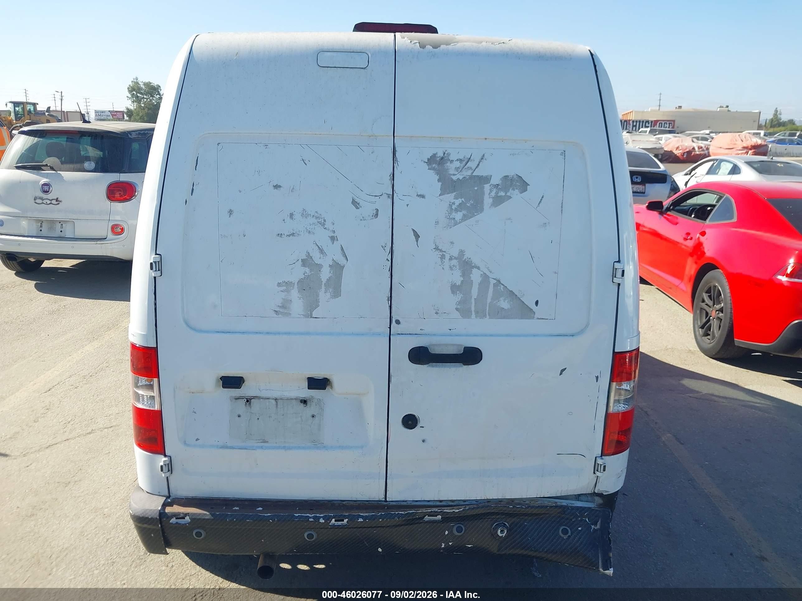 2013 Ford Transit Connect Xlt White vin: NM0LS7BN0DT167212