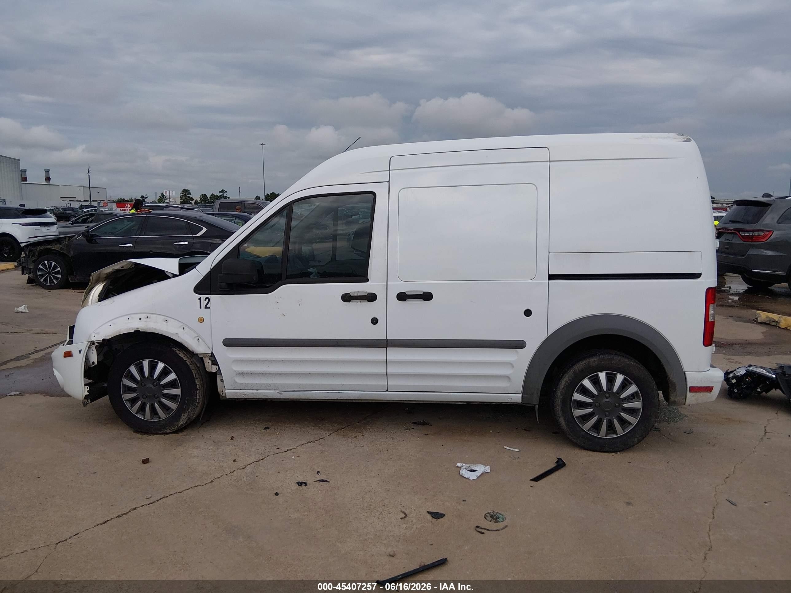 2011 Ford Transit Connect Xlt White vin: NM0LS7BN1BT072008