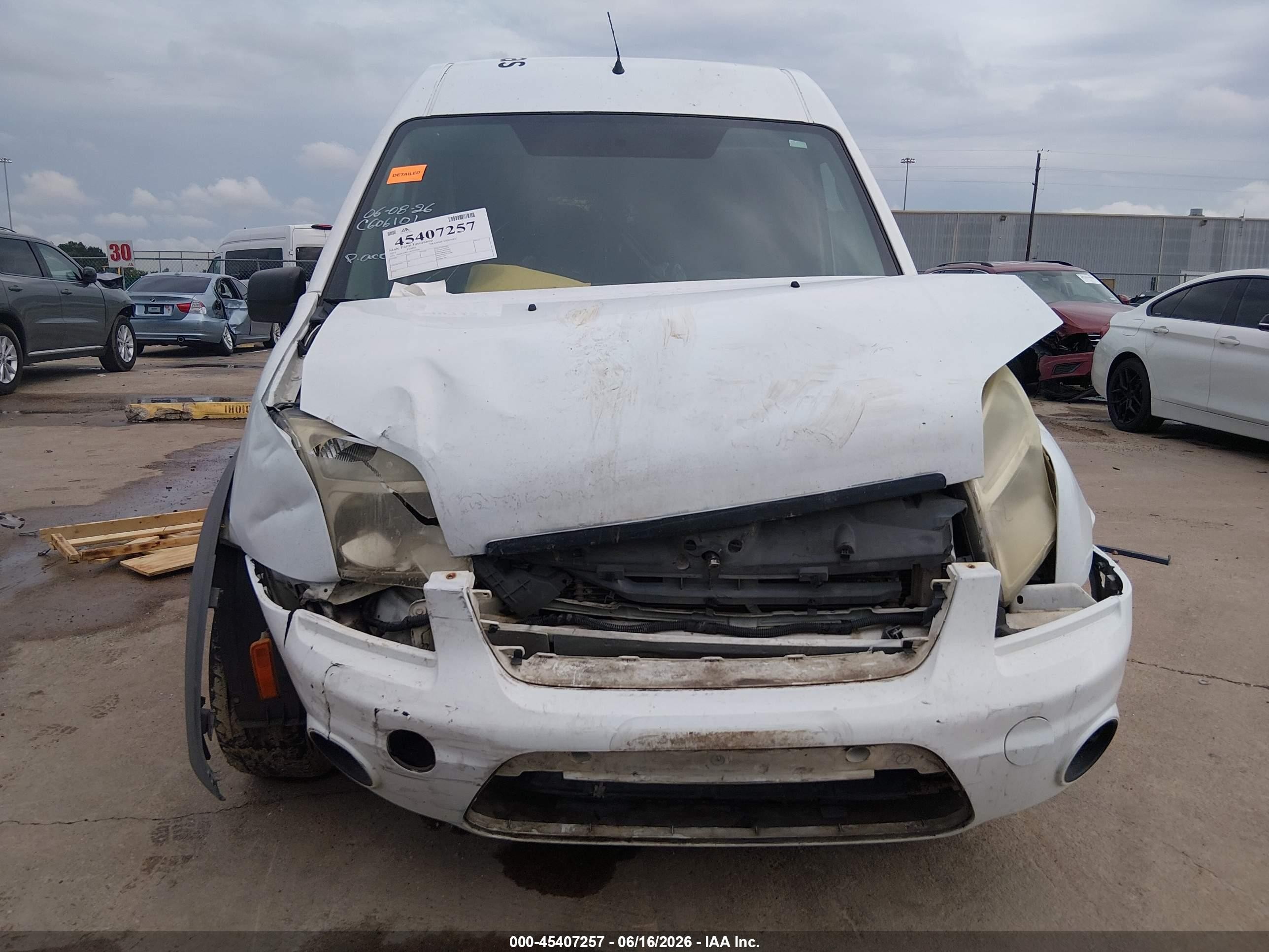 2011 Ford Transit Connect Xlt White vin: NM0LS7BN1BT072008