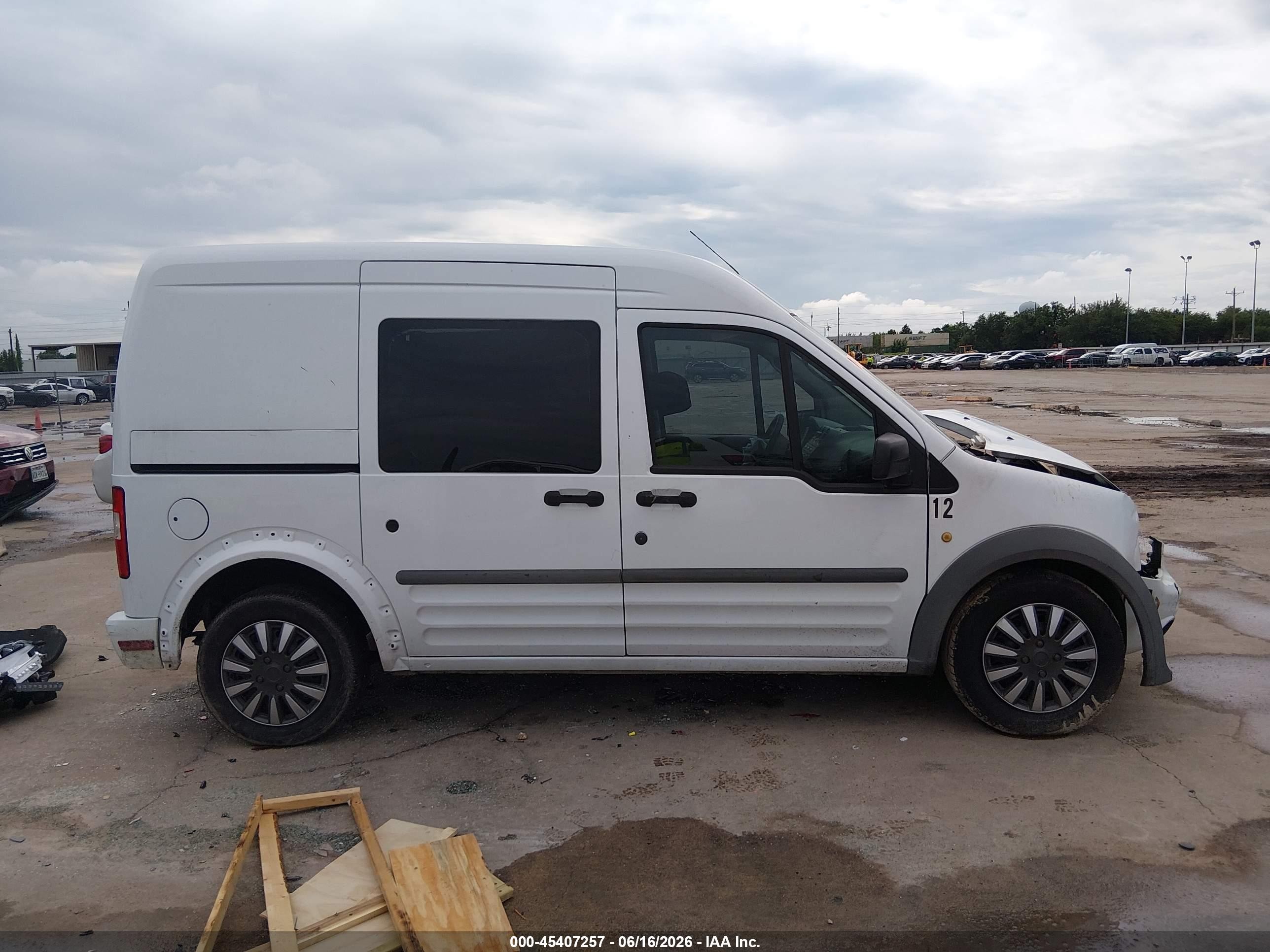 2011 Ford Transit Connect Xlt White vin: NM0LS7BN1BT072008
