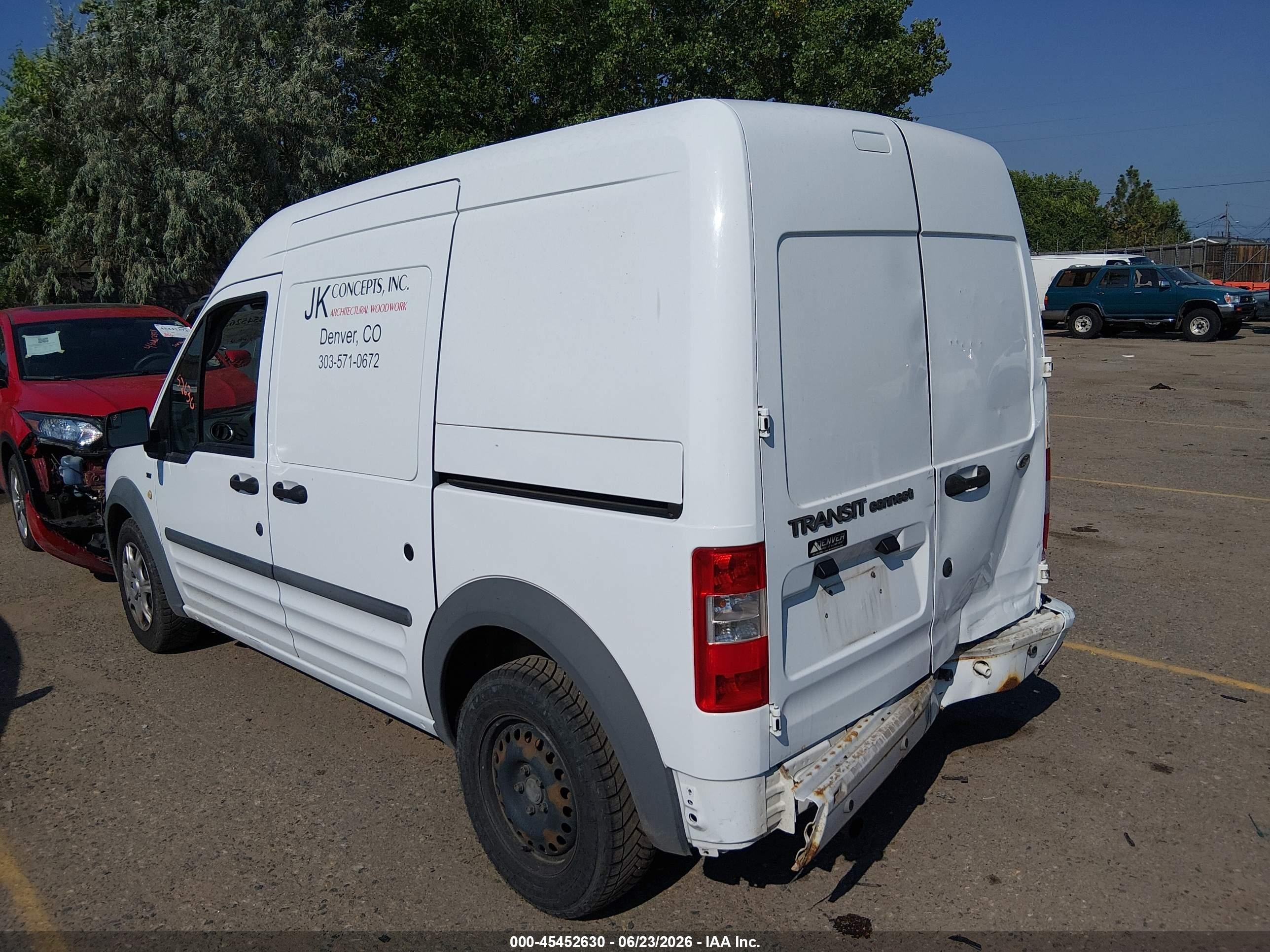 2011 Ford Transit Connect Xlt White vin: NM0LS7BN1BT072011