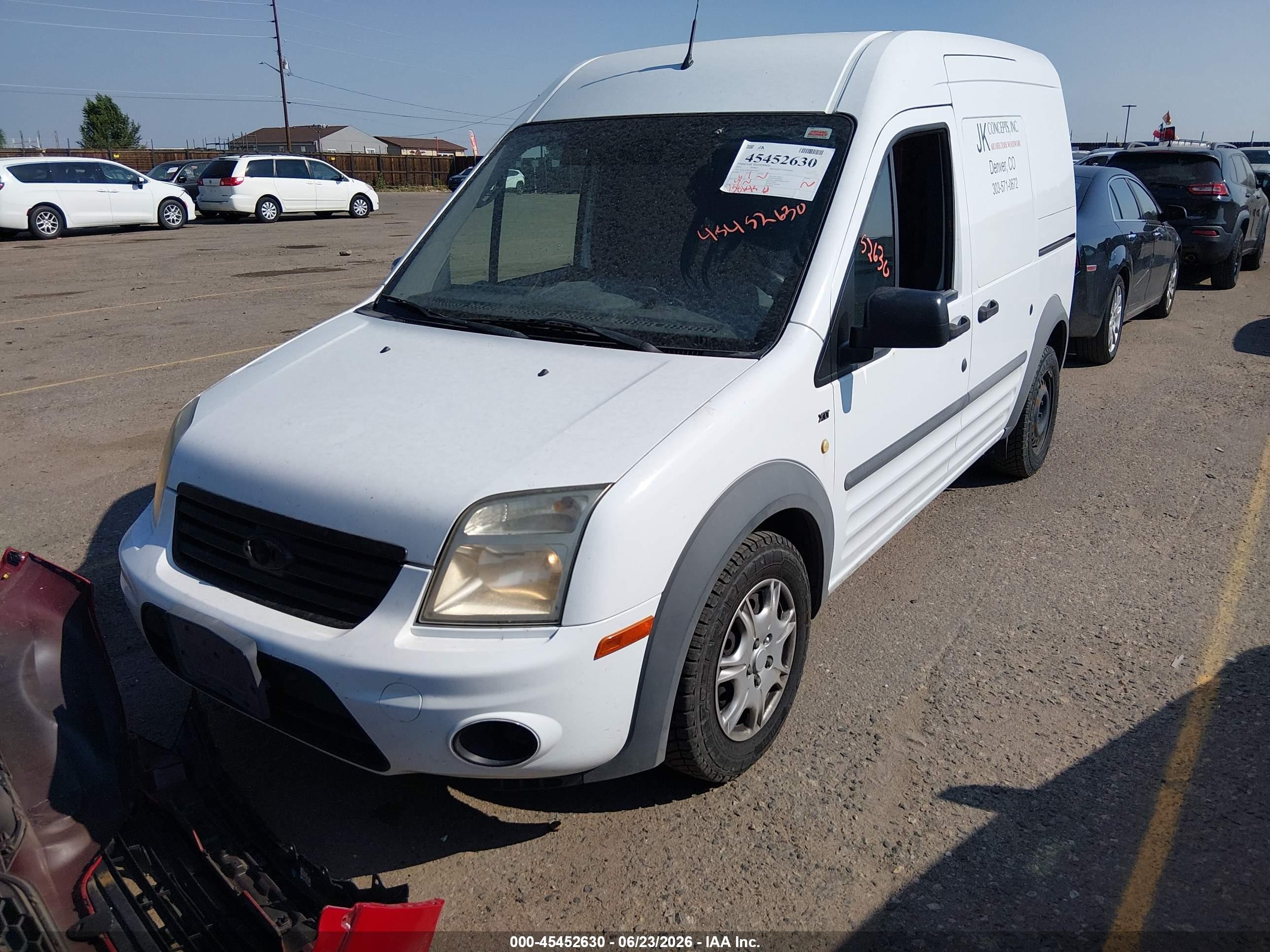 2011 Ford Transit Connect Xlt White vin: NM0LS7BN1BT072011