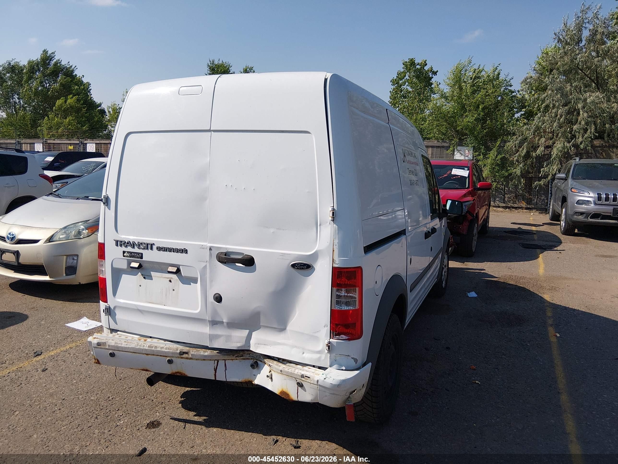 2011 Ford Transit Connect Xlt White vin: NM0LS7BN1BT072011