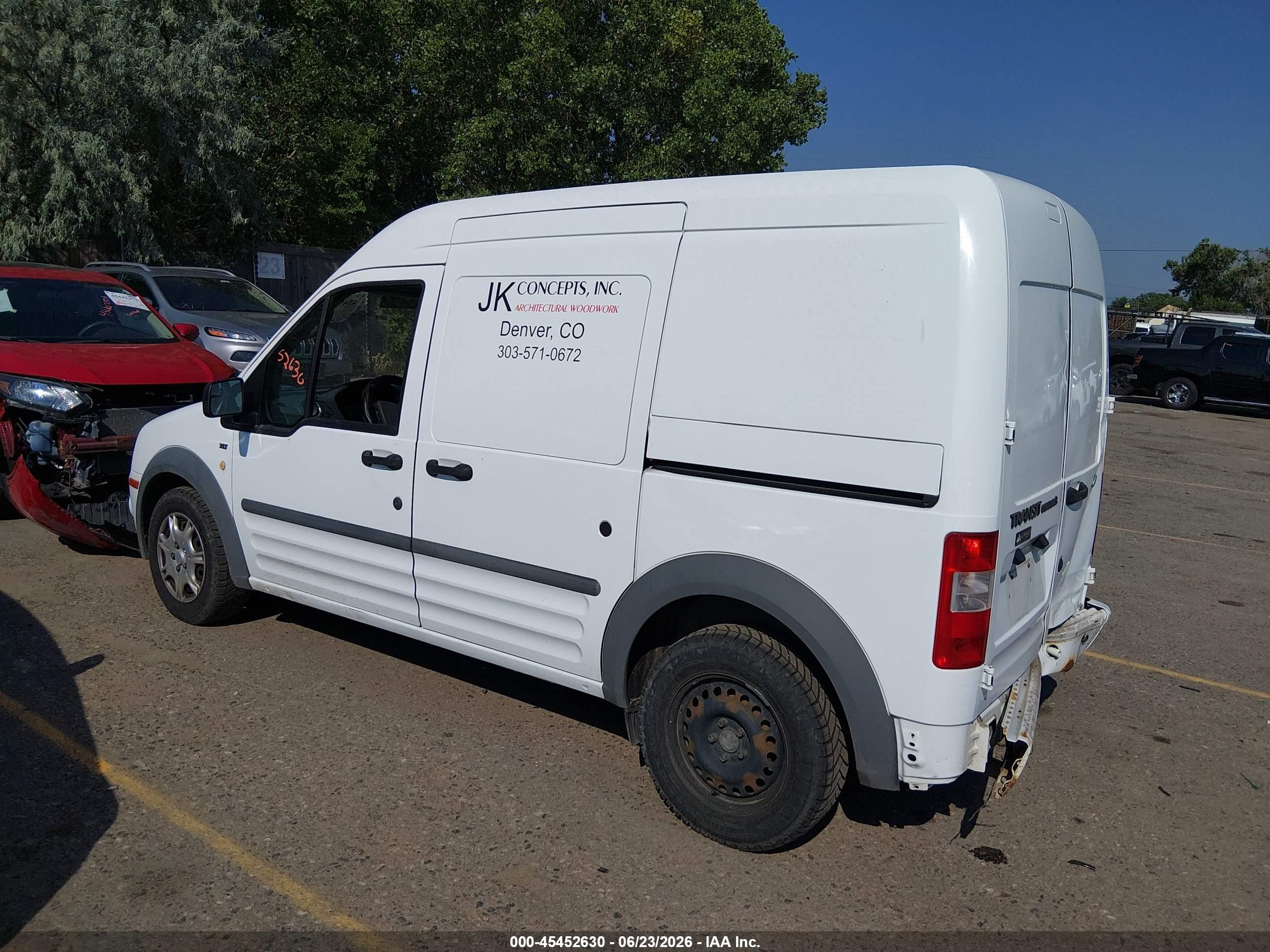 2011 Ford Transit Connect Xlt White vin: NM0LS7BN1BT072011