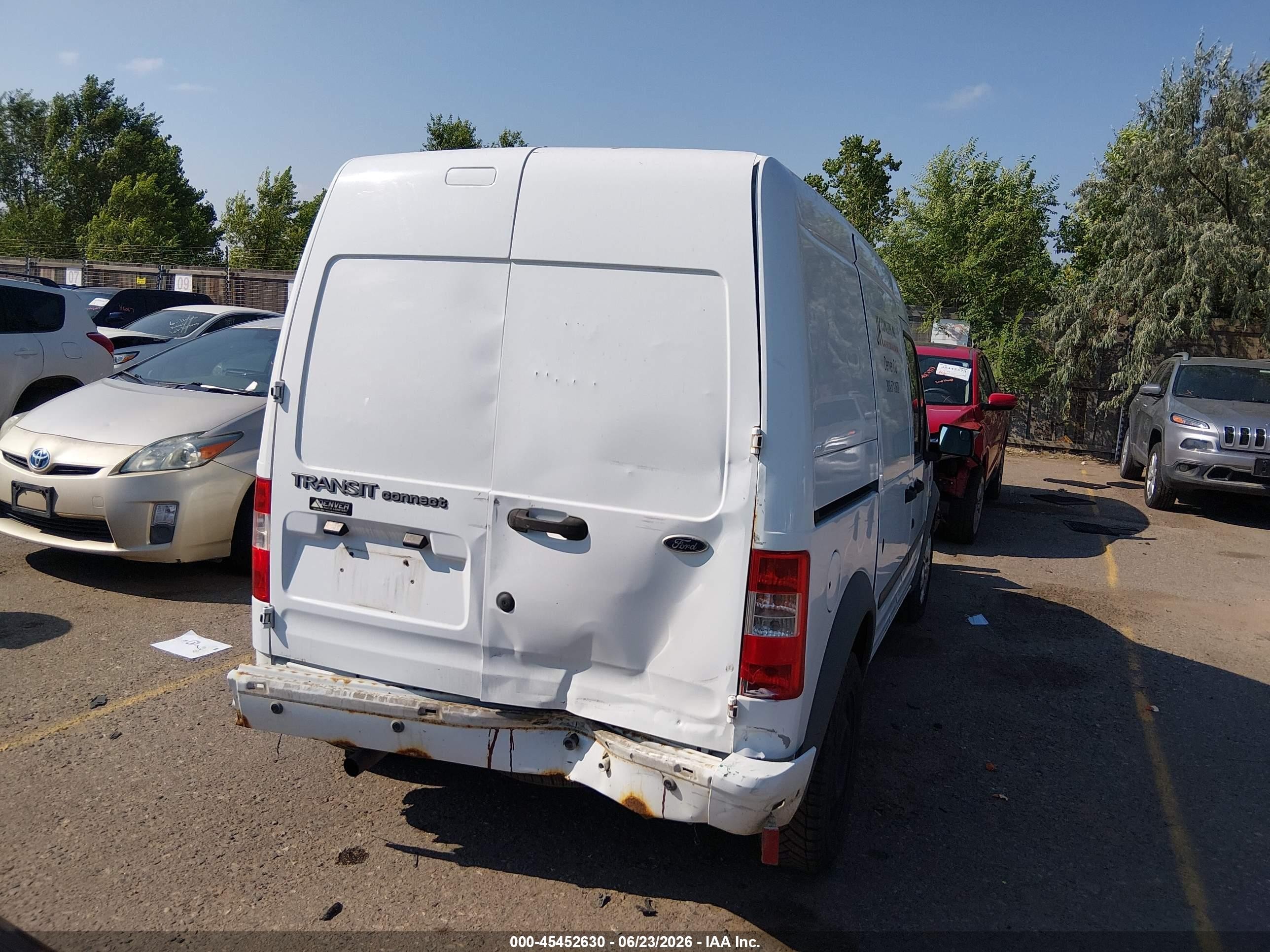 2011 Ford Transit Connect Xlt White vin: NM0LS7BN1BT072011