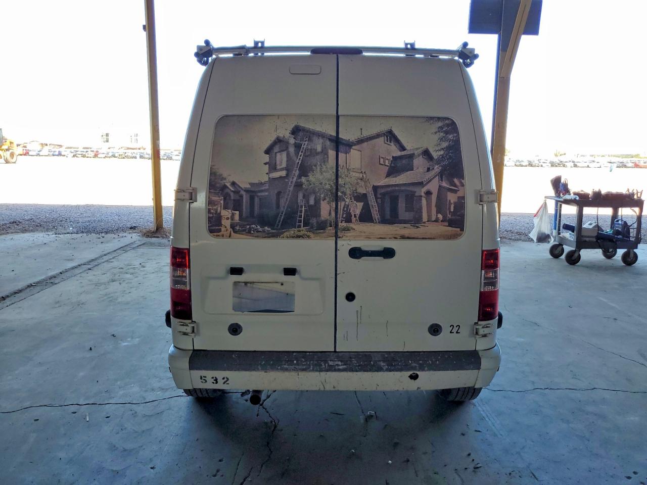 2012 Ford Transit Connect Xlt White vin: NM0LS7BN1CT091126