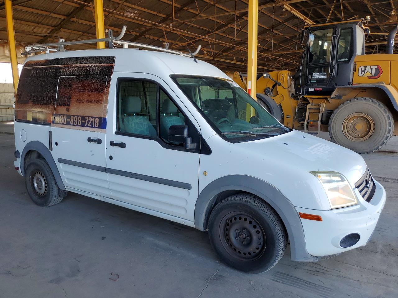 2012 Ford Transit Connect Xlt White vin: NM0LS7BN1CT091126