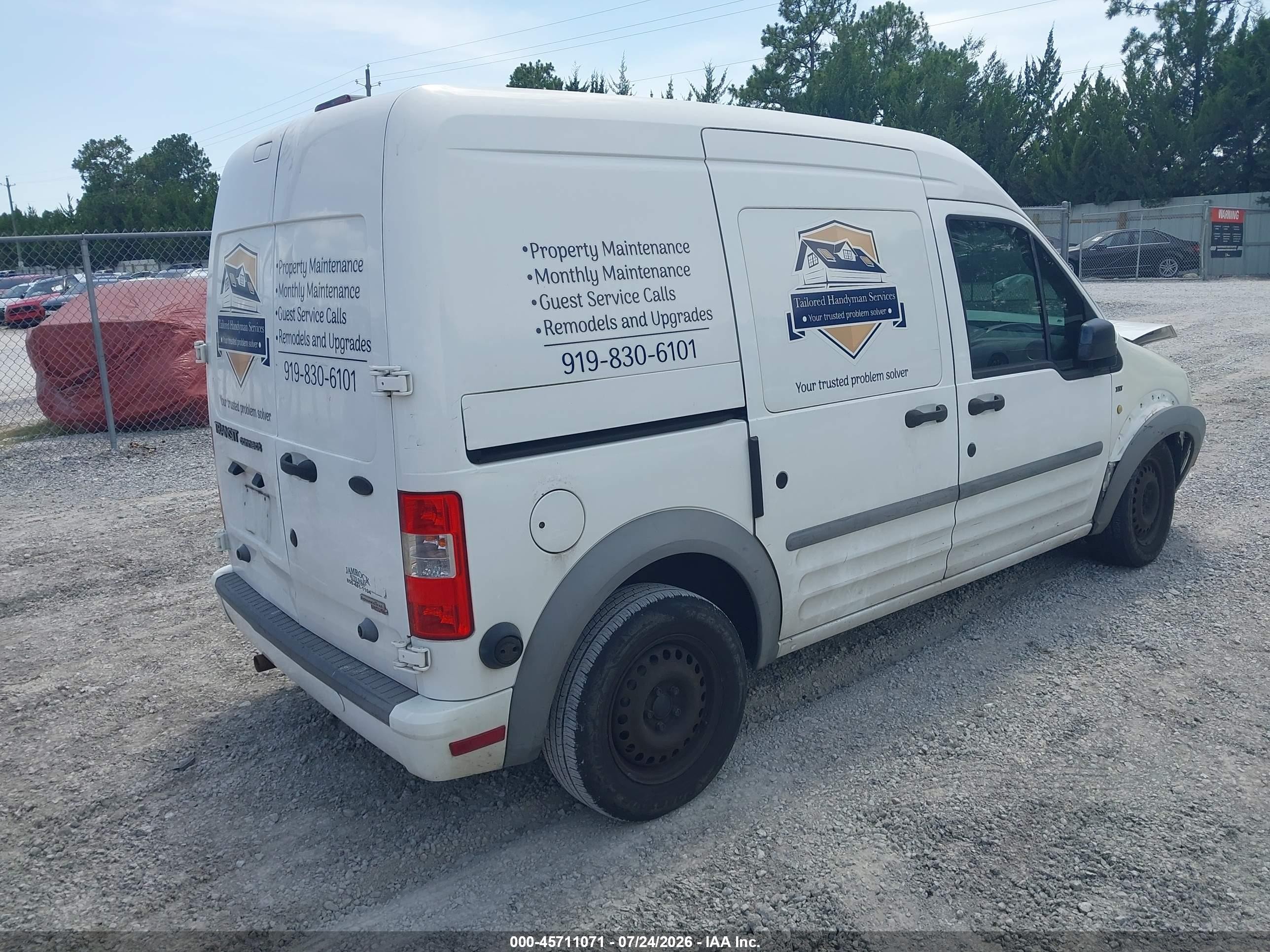2012 Ford Transit Connect Xlt White vin: NM0LS7BN1CT102206