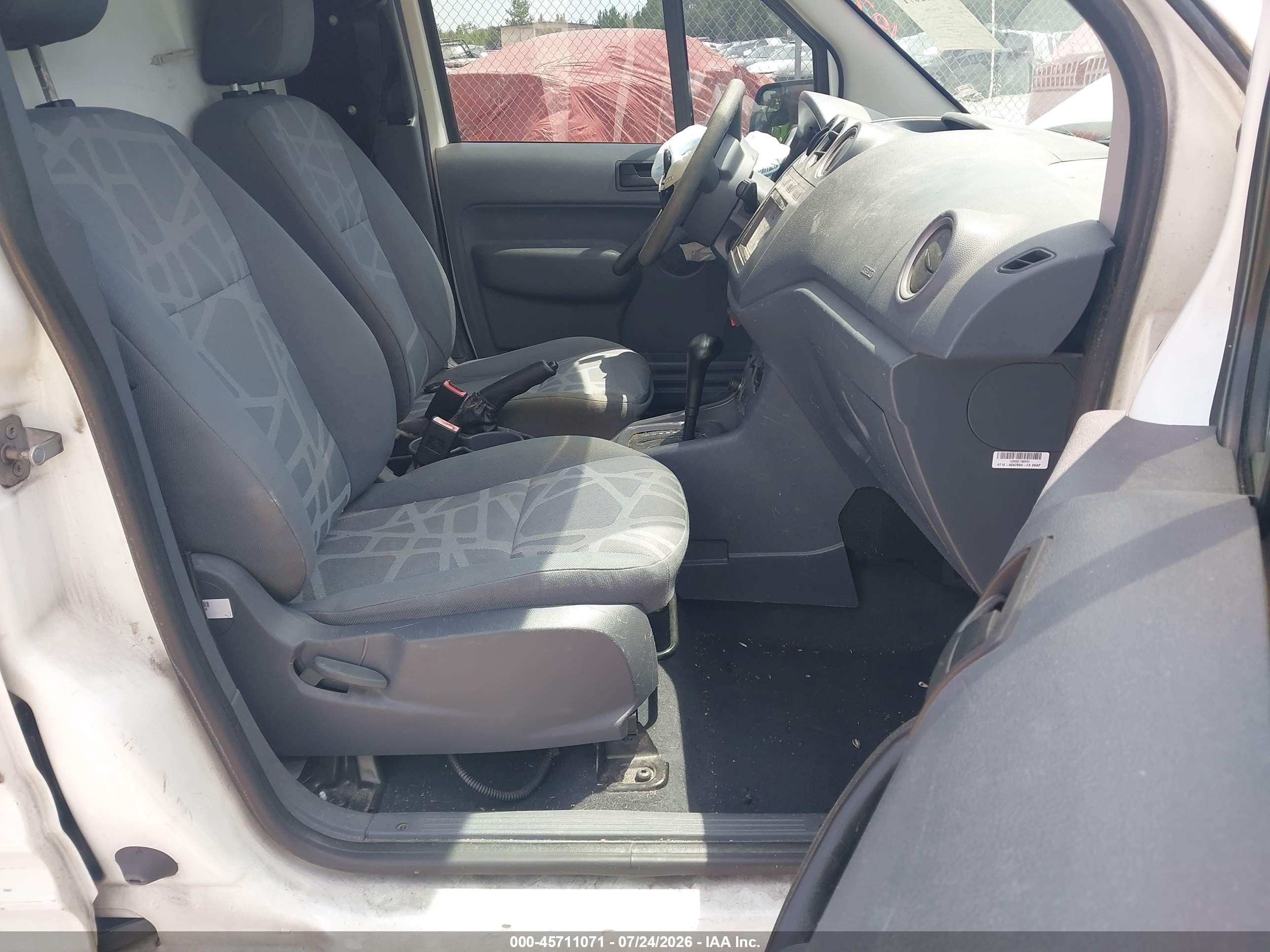 2012 Ford Transit Connect Xlt White vin: NM0LS7BN1CT102206