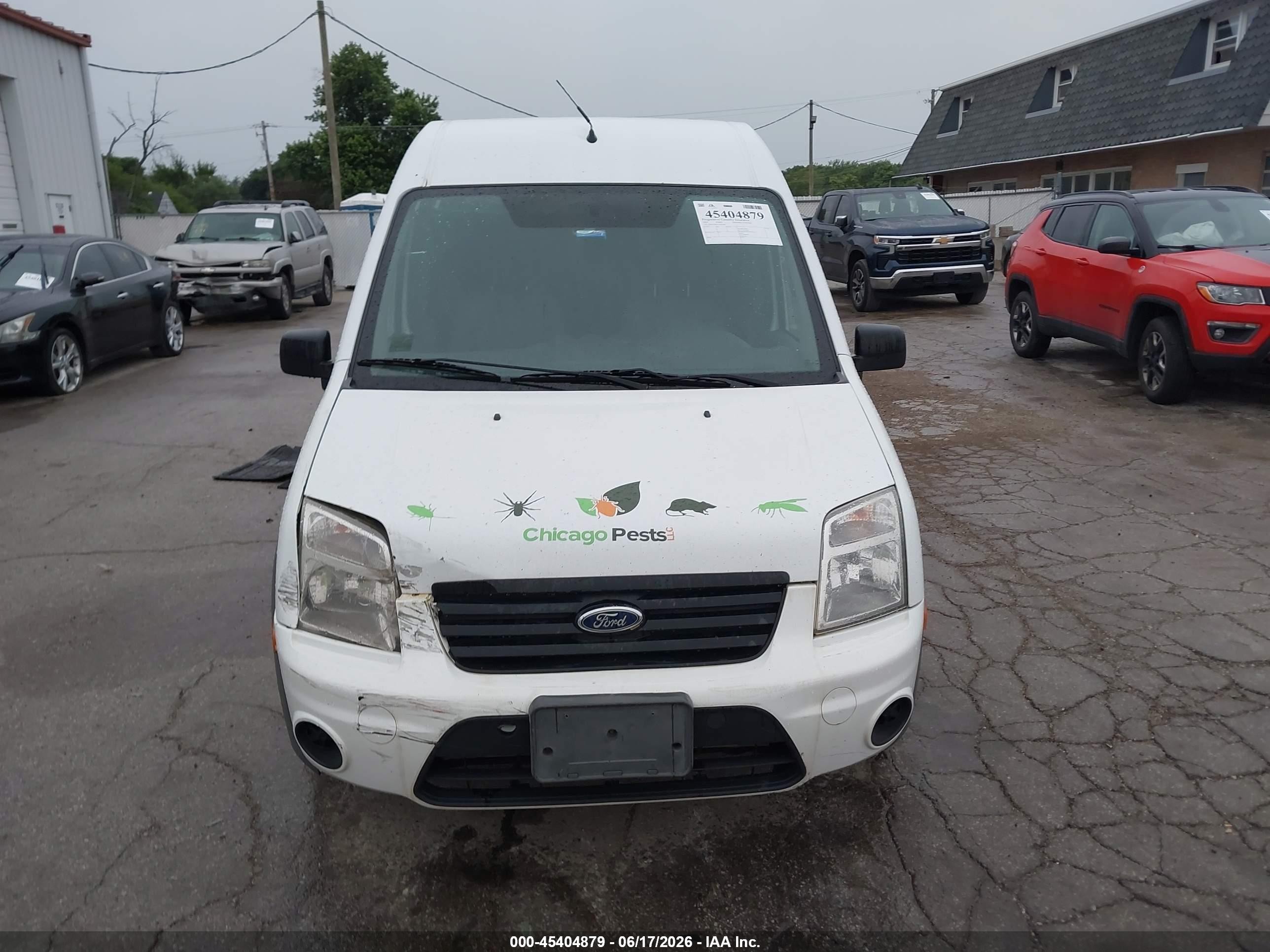 2010 Ford Transit Connect Xlt White vin: NM0LS7BN3AT003402