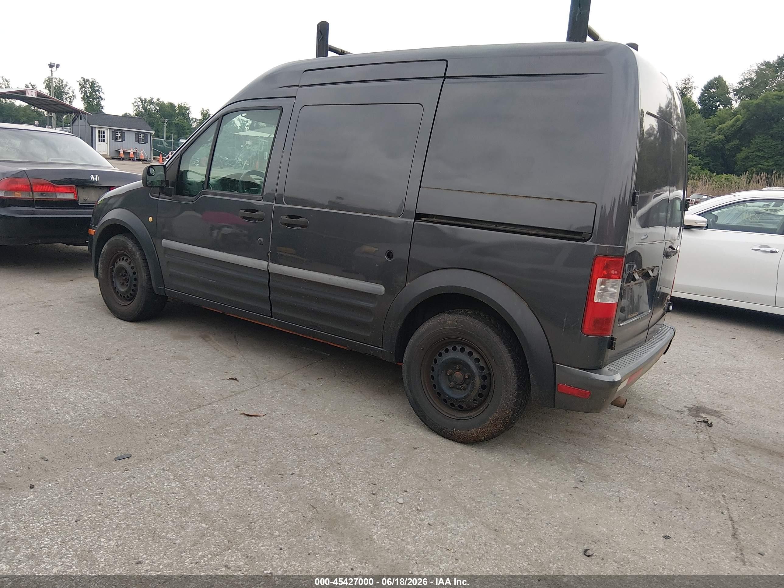 2010 Ford Transit Connect Xlt Gray vin: NM0LS7BN3AT034035