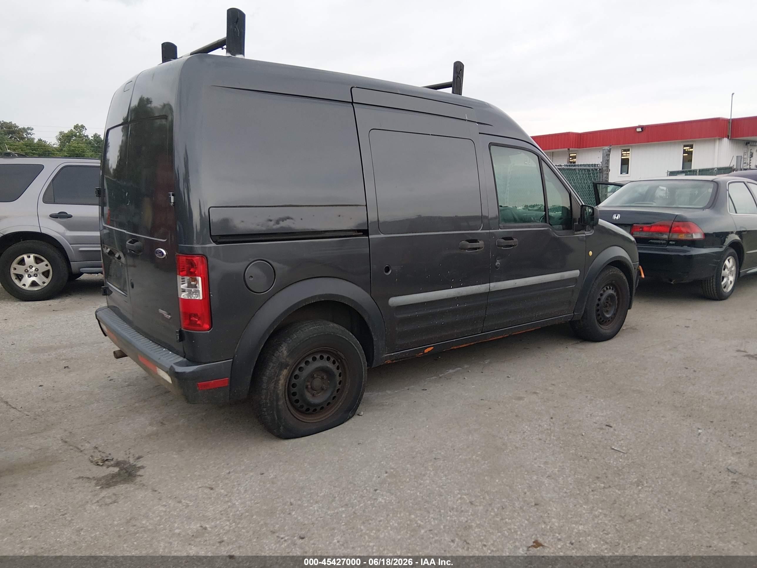 2010 Ford Transit Connect Xlt Gray vin: NM0LS7BN3AT034035