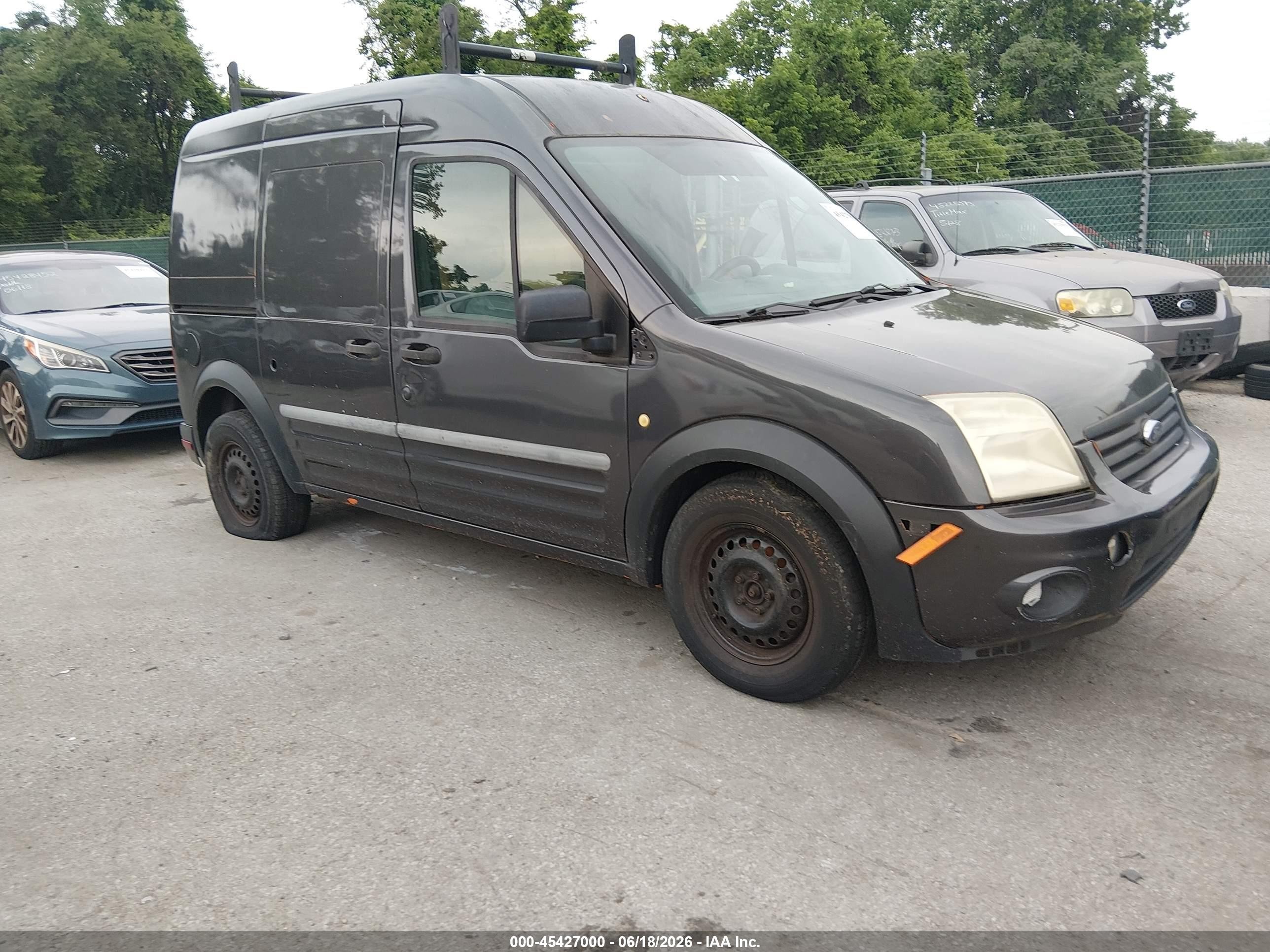 2010 Ford Transit Connect Xlt Gray vin: NM0LS7BN3AT034035