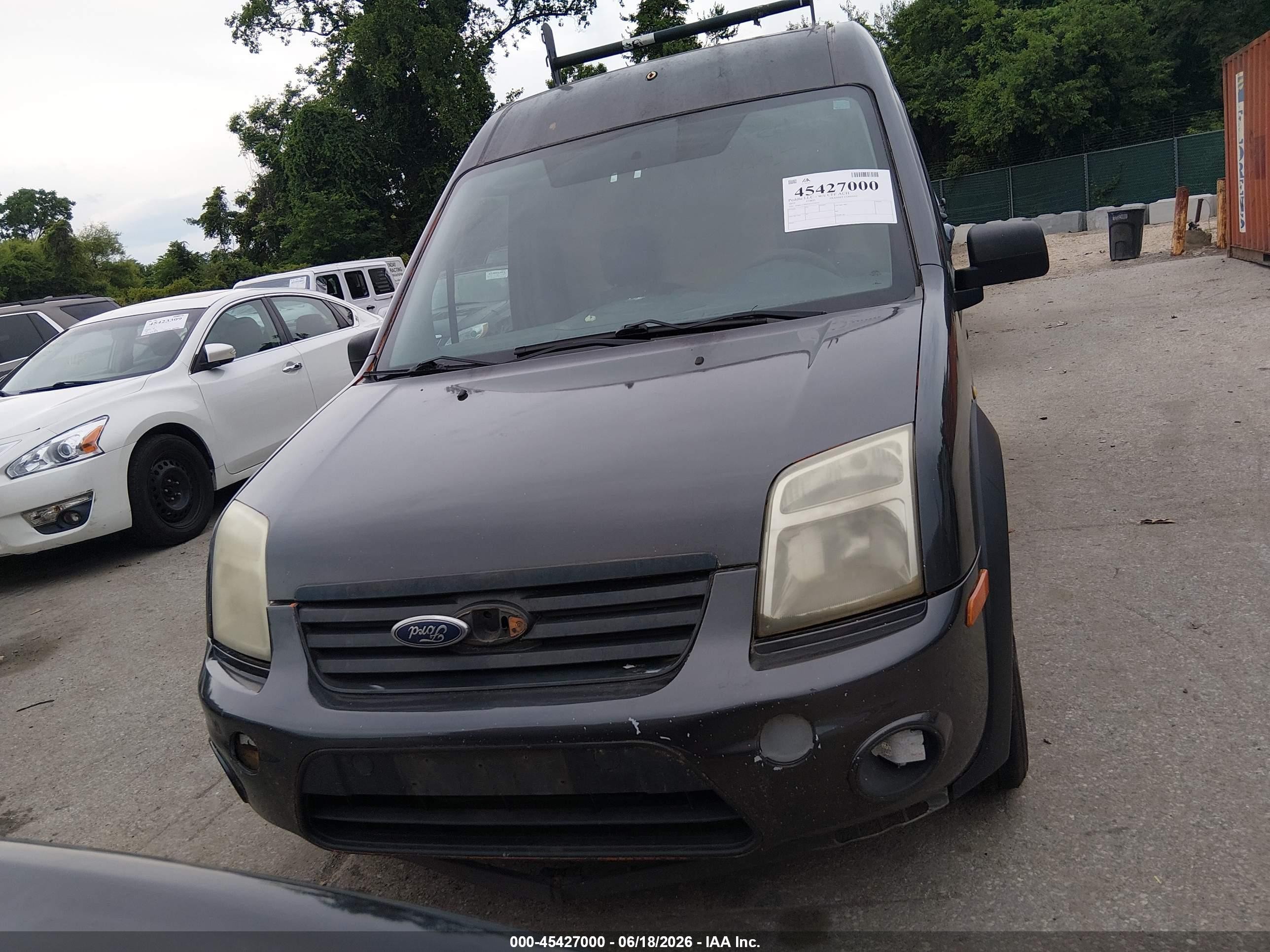 2010 Ford Transit Connect Xlt Gray vin: NM0LS7BN3AT034035