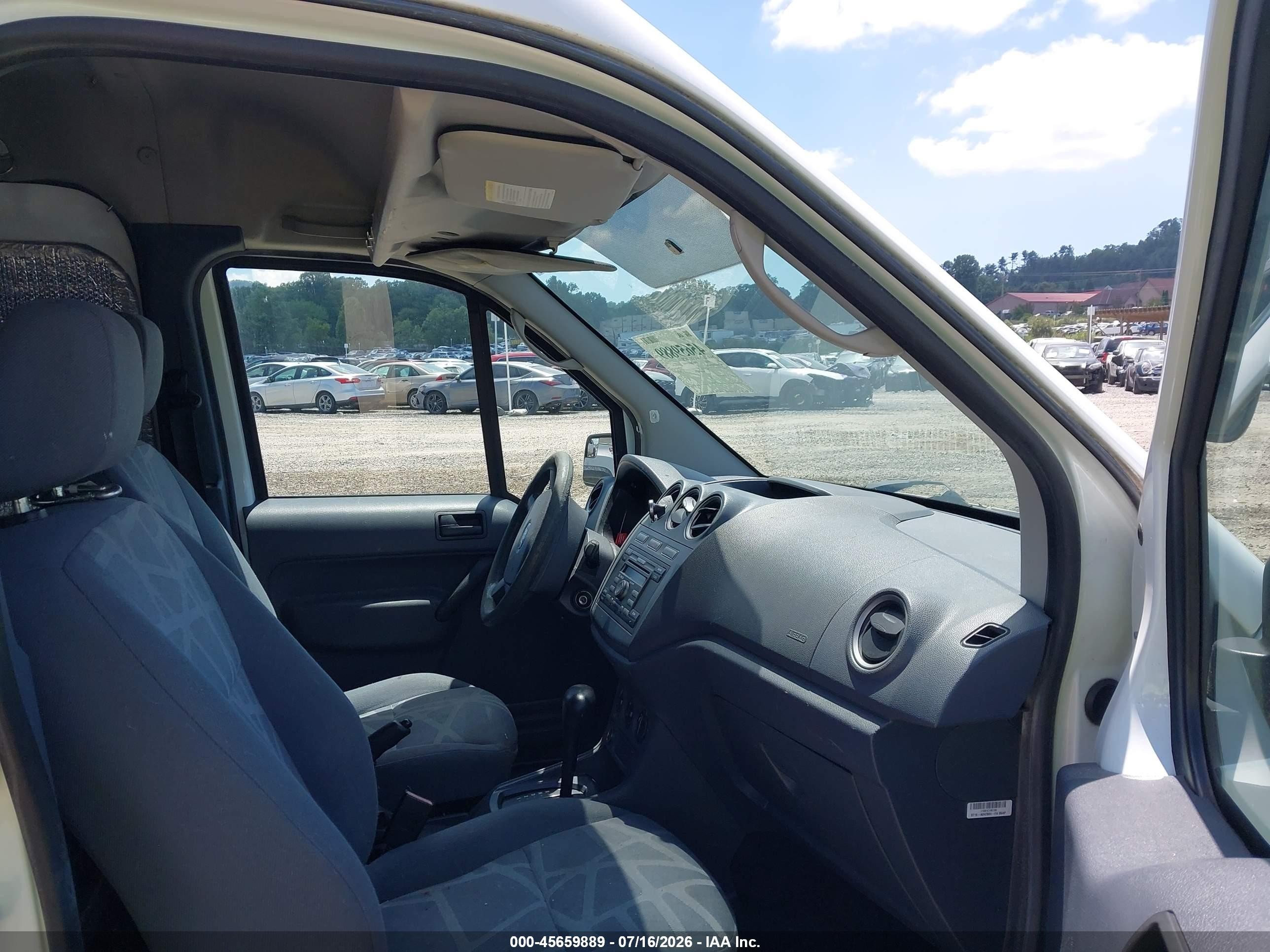 2011 Ford Transit Connect Xlt White vin: NM0LS7BN3BT063956