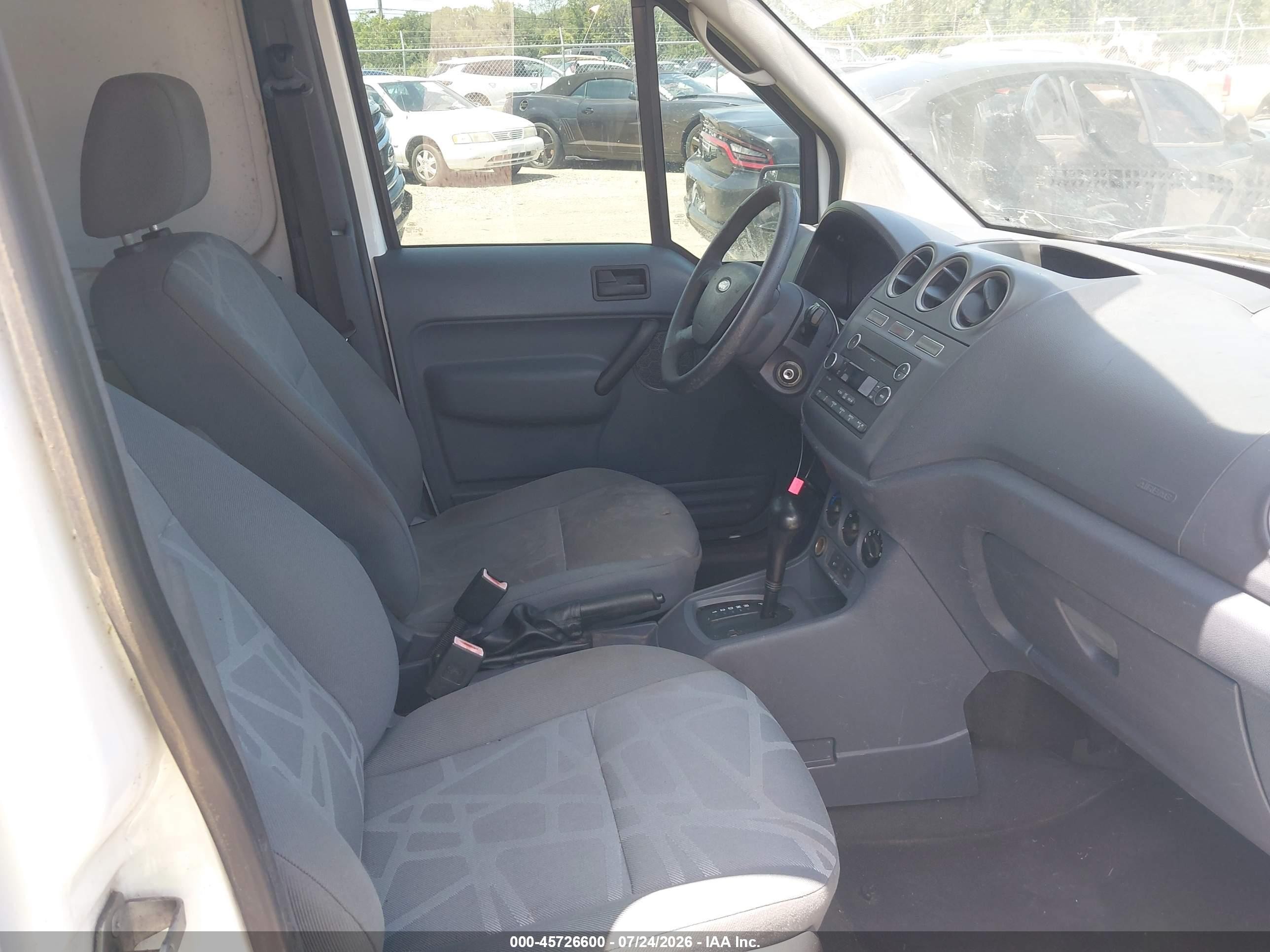 2012 Ford Transit Connect Xlt White vin: NM0LS7BN3CT107035
