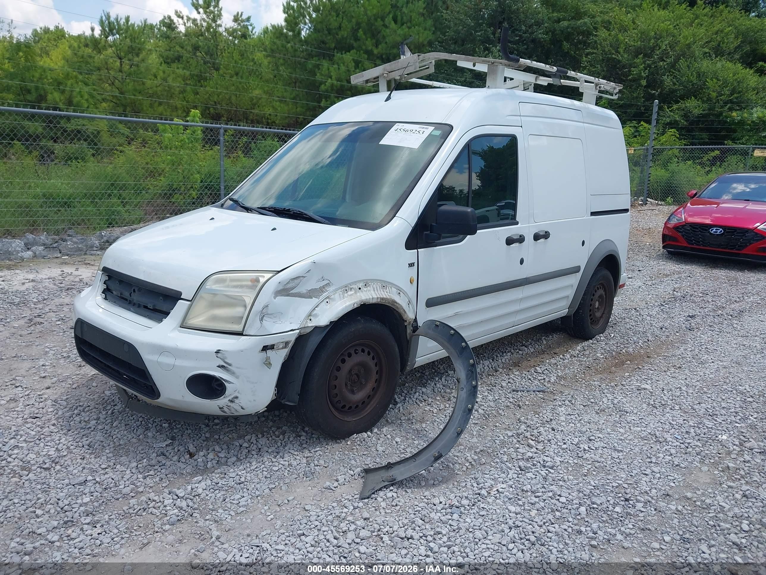 2013 Ford Transit Connect Xlt Белый vin: NM0LS7BN3DT156060