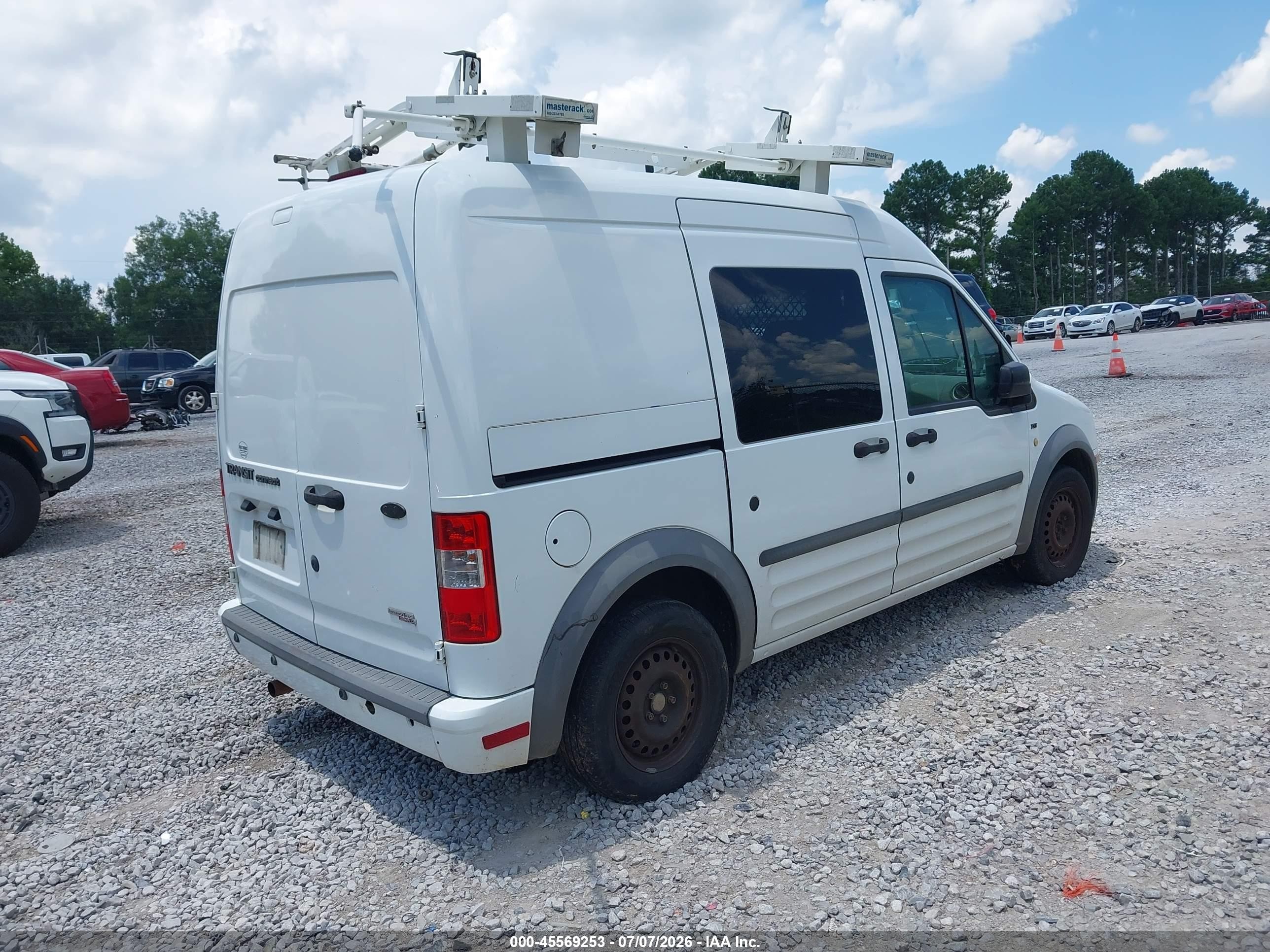 2013 Ford Transit Connect Xlt Белый vin: NM0LS7BN3DT156060